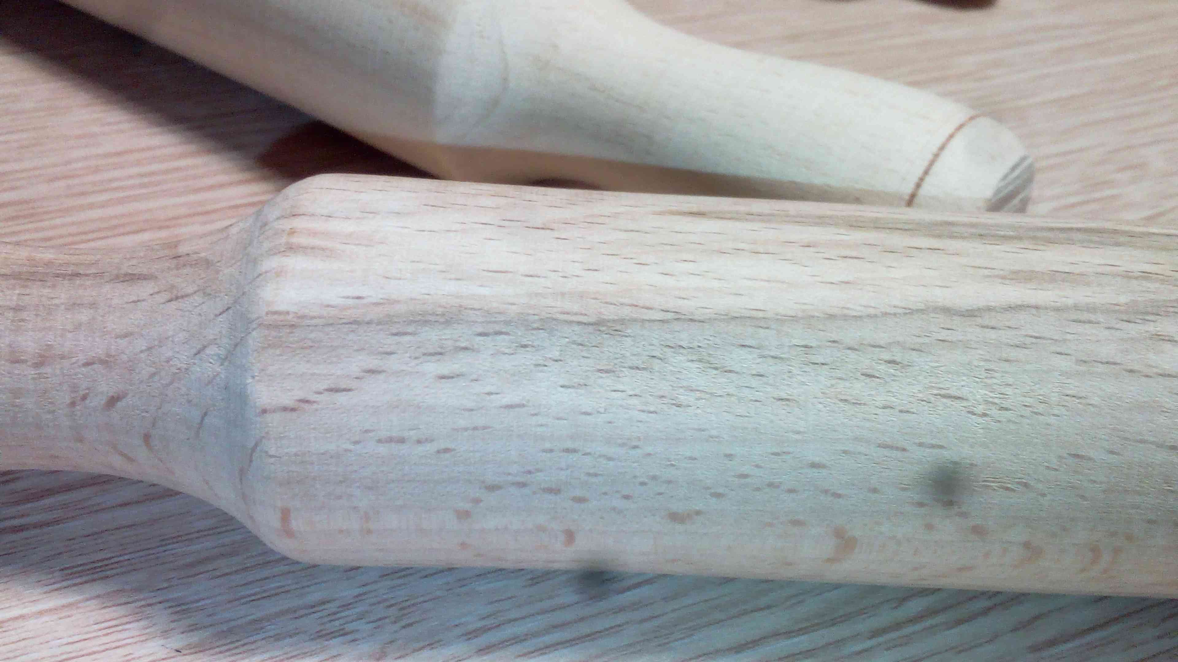 Фотография покупателя товара Скалка деревянная "Мини", 24 см, микс - Фото 1