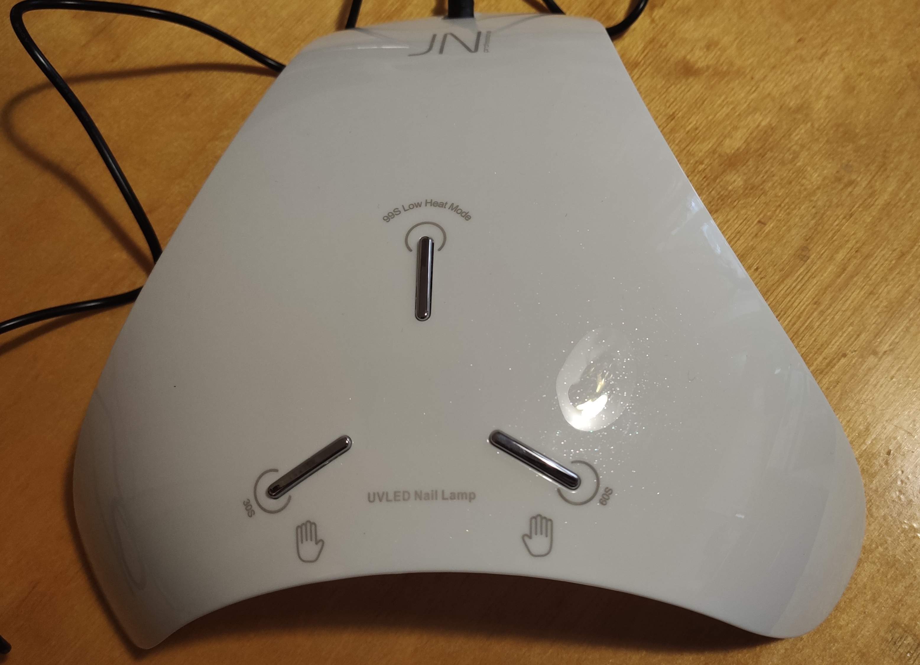 Фотография покупателя товара Лампа для гель-лака JessNail SAND1, LED, 36 Вт, 24 диода, таймер 30/60/90 сек, белая - Фото 1