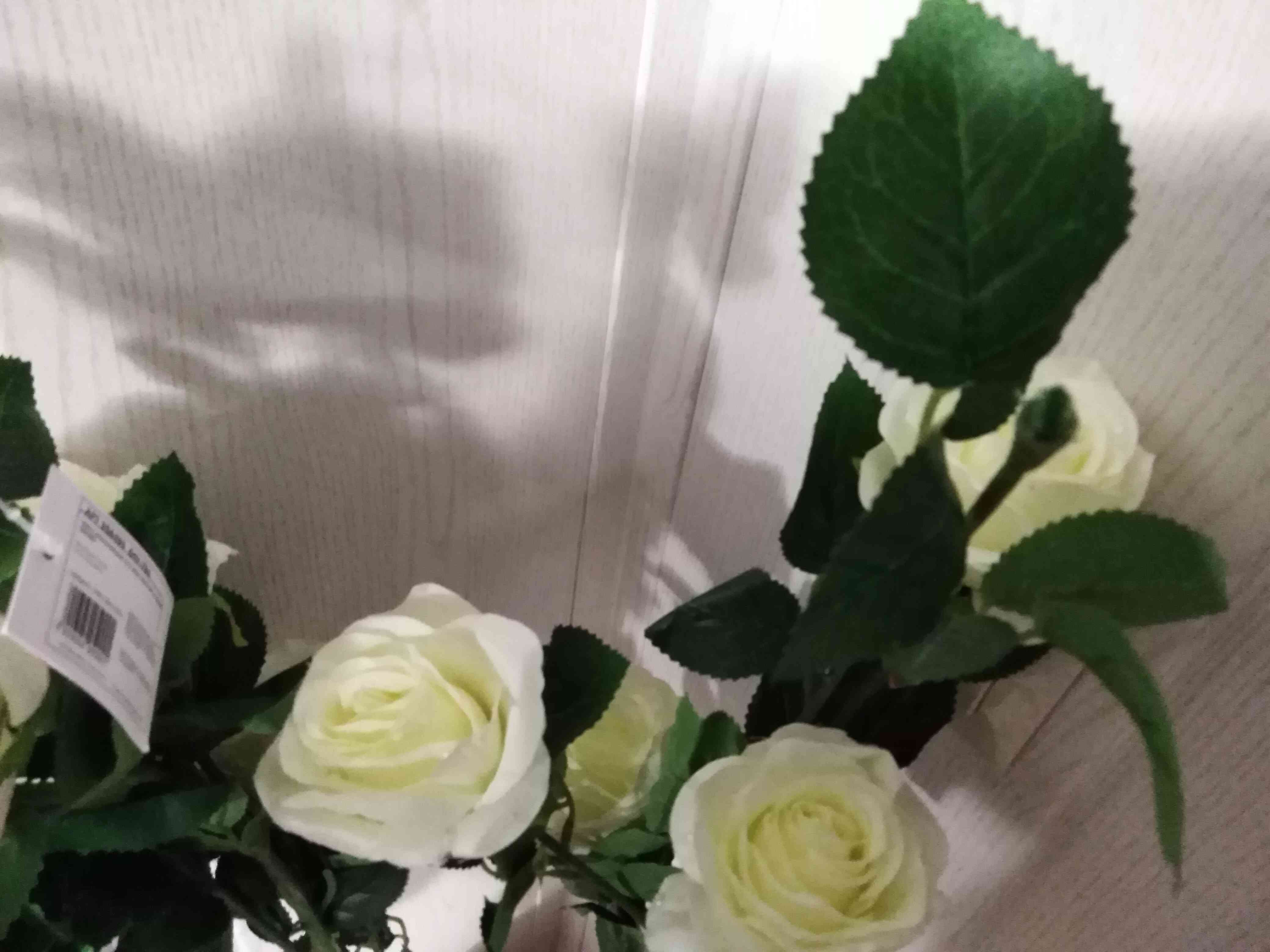 Фотография покупателя товара Цветы искусственные куст розы капля 90 см розовый - Фото 9