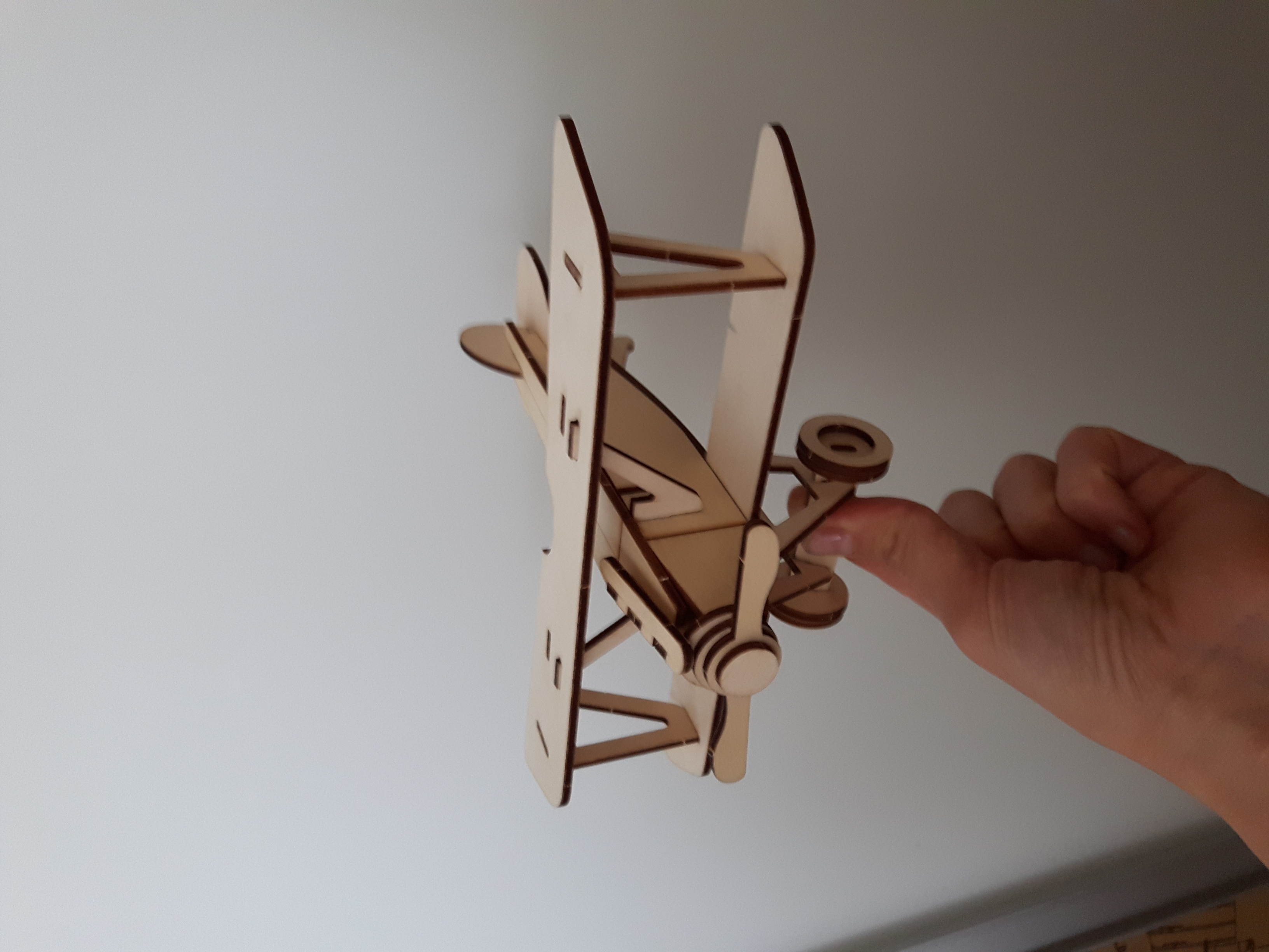 Фотография покупателя товара 3D-модель сборная деревянная Чудо-Дерево «Самолёт. Альбатрос-ДВ» - Фото 3