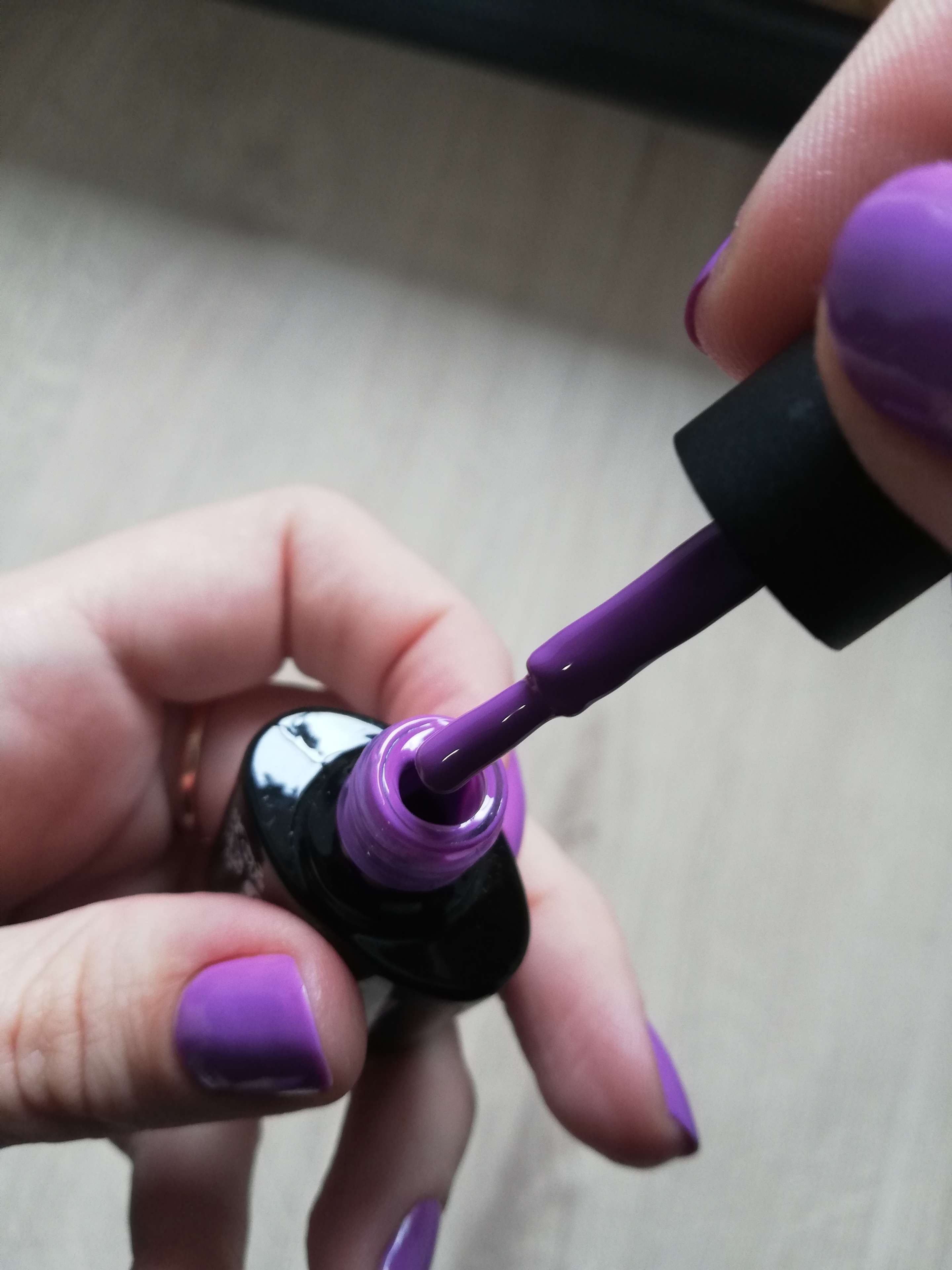 Фотография покупателя товара Гель-лак для ногтей трёхфазный LED/UV, 10мл, цвет В1-053 неоновый розовый - Фото 146
