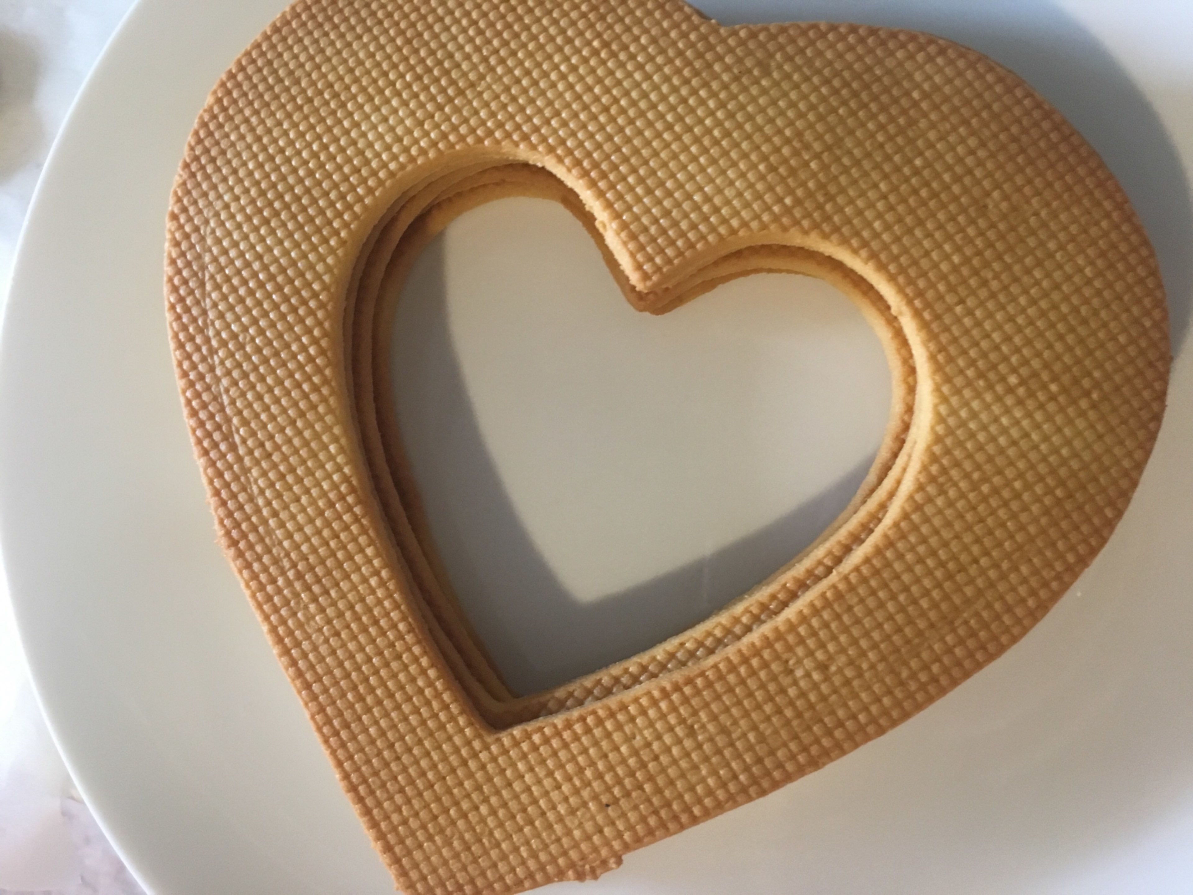 Фотография покупателя товара Форма для выпечки и выкладки "Сердце", H-5 см, 10 х 10 см