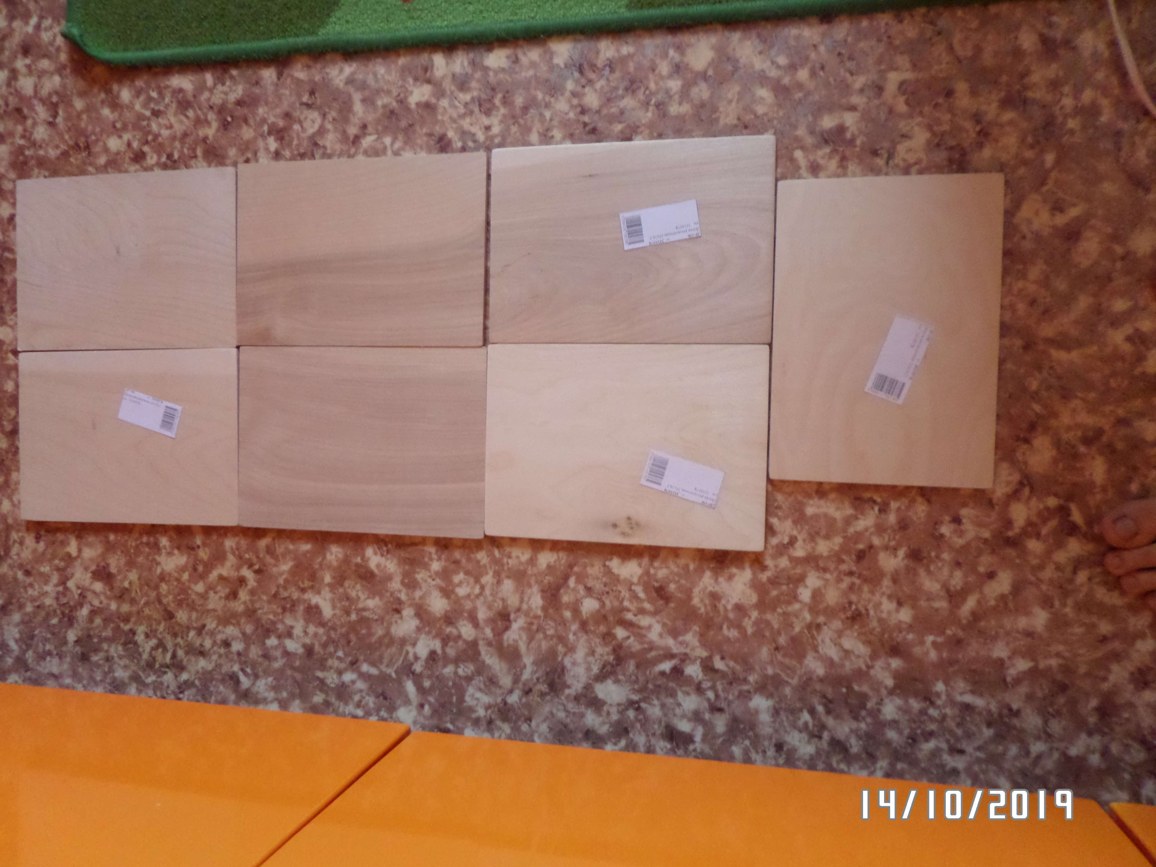 Фотография покупателя товара Доска разделочная деревянная Доляна, 23×16×0,6 см - Фото 5