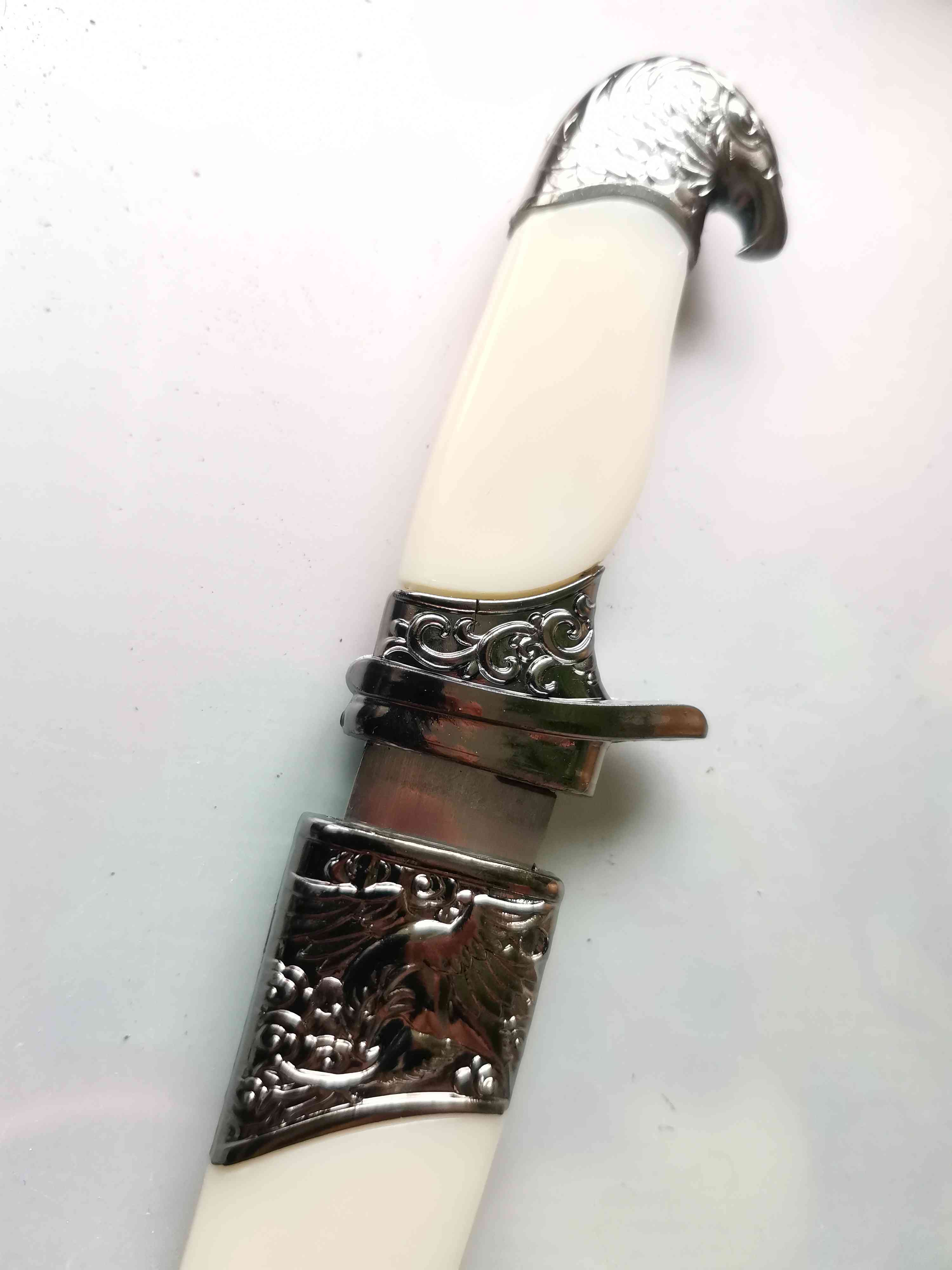Фотография покупателя товара Сув. изделие нож, ножны серебро, слоновая кость, клинок 20 см - Фото 1