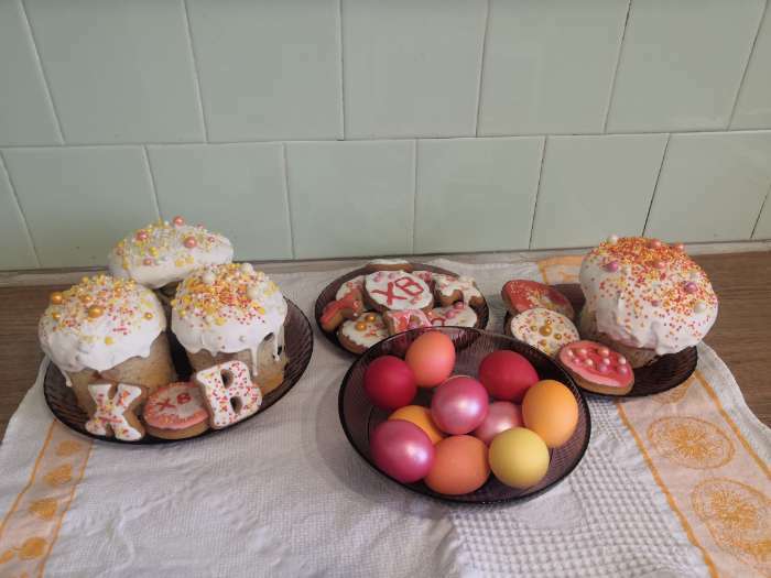 Фотография покупателя товара Формы для печенья Доляна «Русский алфавит», 30 шт., пластик, голубые - Фото 2