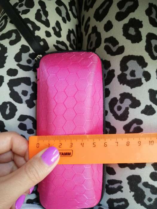 Фотография покупателя товара Футляр для очков, 18,5 × 5 × 6 см, цвет МИКС - Фото 1