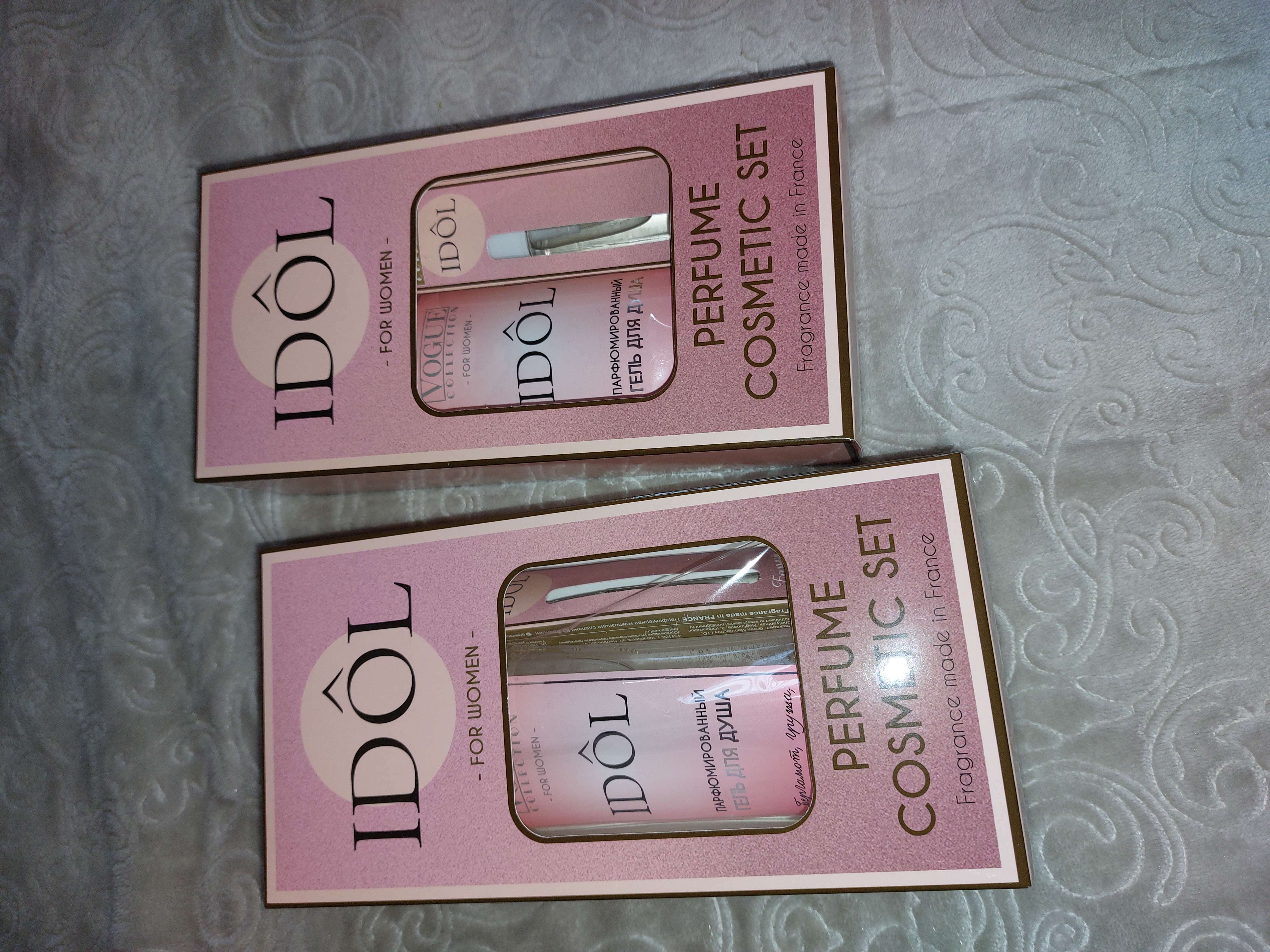Фотография покупателя товара Подарочный набор женский IDOL pour femme, гель для душа 250 мл, парфюмерная вода 30 мл - Фото 6