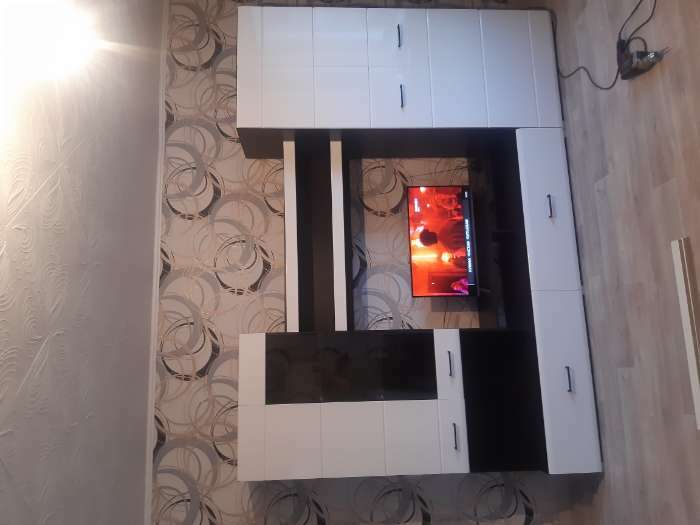 Фотография покупателя товара Гостиная «Ненси 1», 2800×2000×466 мм, цвет дуб золотой/белый - Фото 23