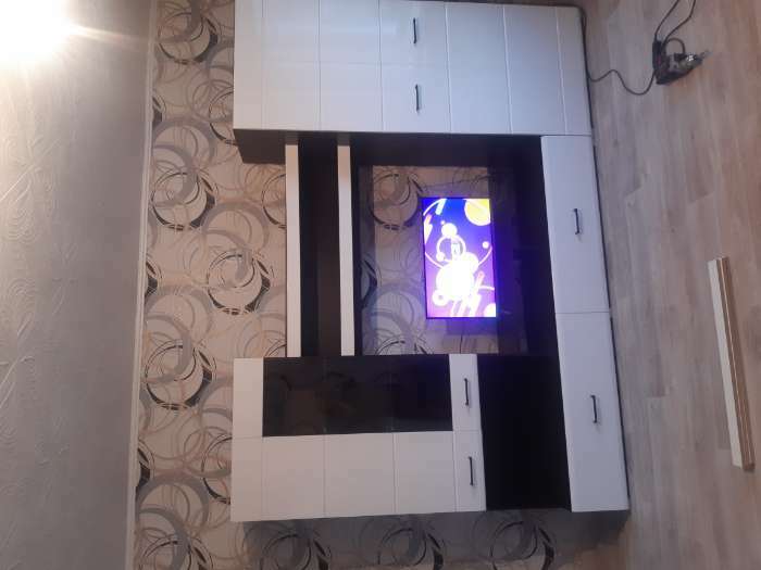 Фотография покупателя товара Гостиная «Ненси 1», 2800×2000×466 мм, цвет дуб золотой/белый - Фото 24