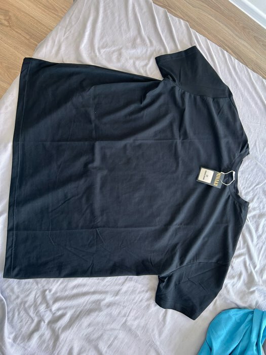 Фотография покупателя товара Футболка женская MINAKU REGULAR FIT: цвет чёрный, р-р 52 - Фото 2