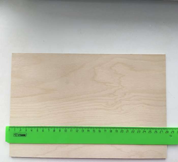 Фотография покупателя товара Доска разделочная деревянная с отверстием Доляна, 21×12,5 см, фанера - Фото 4