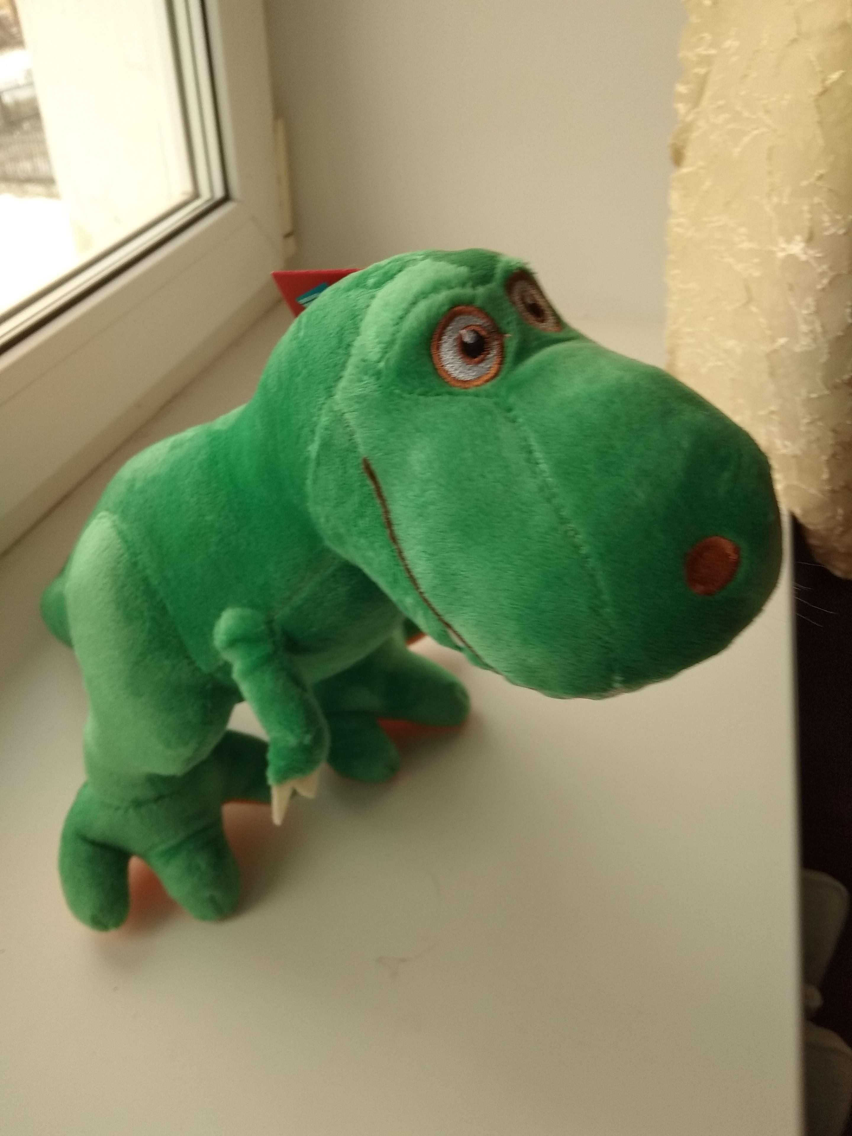Фотография покупателя товара Мягкая игрушка «Динозаврик Икки», 29 см - Фото 1