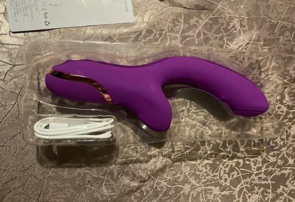 Фотография покупателя товара Вибратор JOYHYPER, с вакуумно-волновой стимуляцией клитора G, фиолетовый - Фото 6