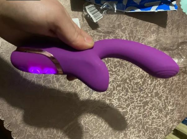Фотография покупателя товара Вибратор JOYHYPER, с вакуумно-волновой стимуляцией клитора G, фиолетовый - Фото 10