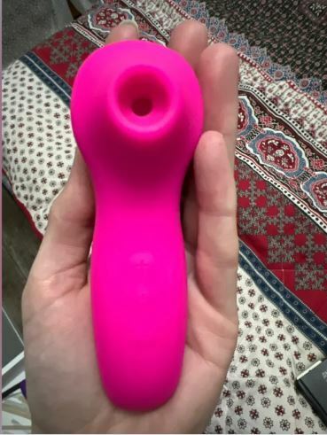 Фотография покупателя товара Бесконтактный вакуумно- волновой стимулятор клитора JOYHYPER, 10 вибраций, розовый - Фото 6