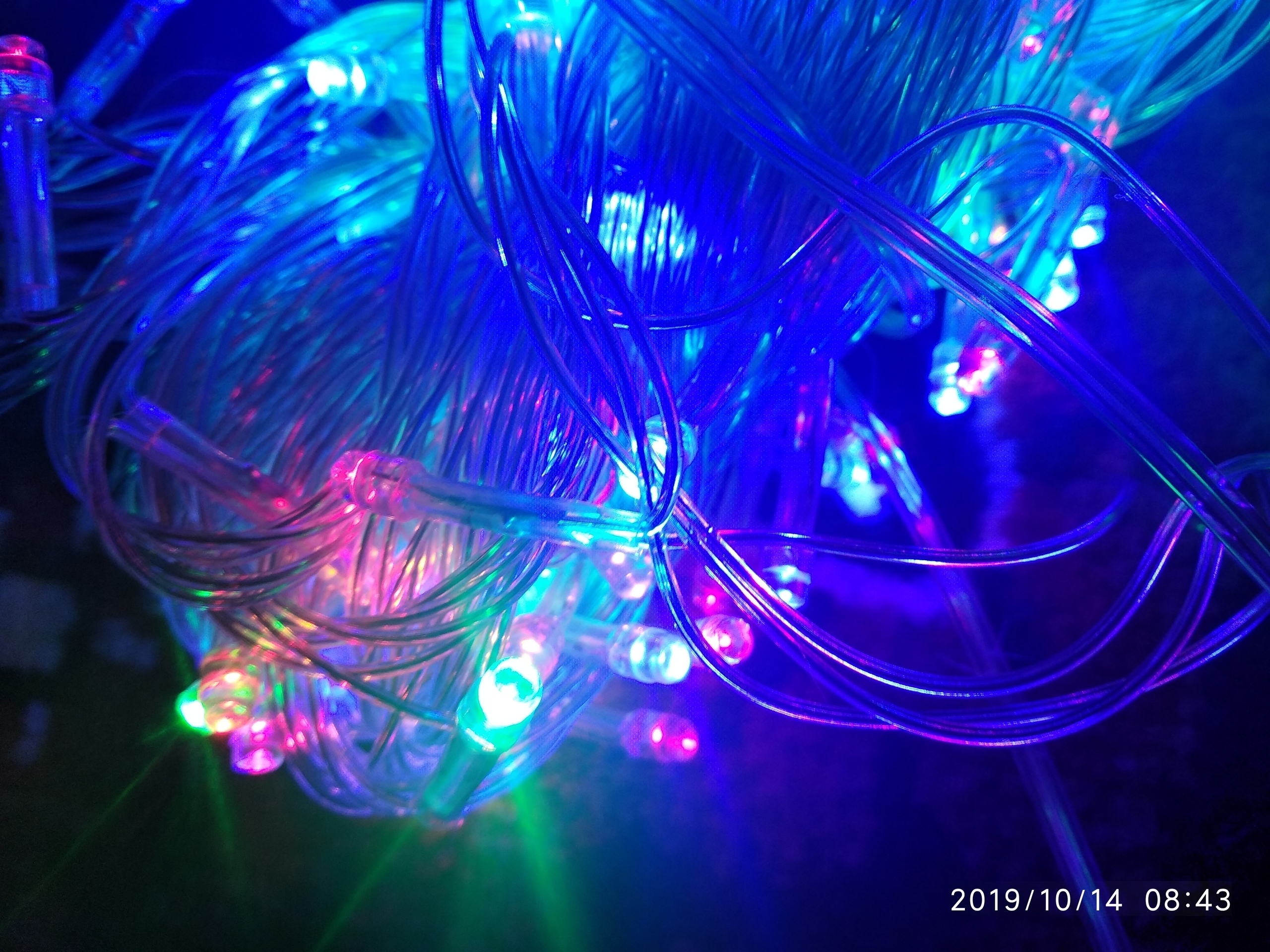 Фотография покупателя товара Гирлянда «Нить» 10 м, IP20, прозрачная нить, 100 LED, свечение фиолетовое, 8 режимов, 220 В - Фото 292