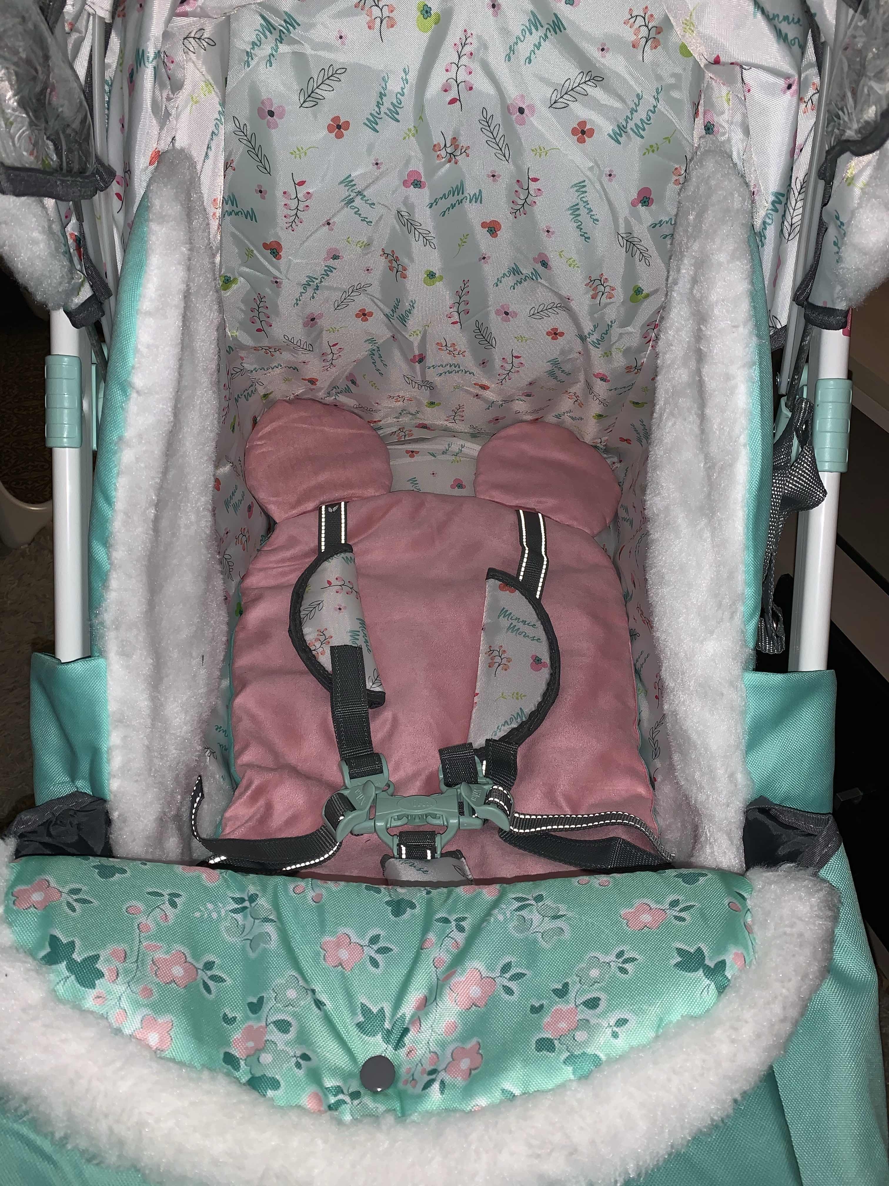 Фотография покупателя товара Санки коляска «Disney-baby 2. Минни Маус», цвет мятный - Фото 8
