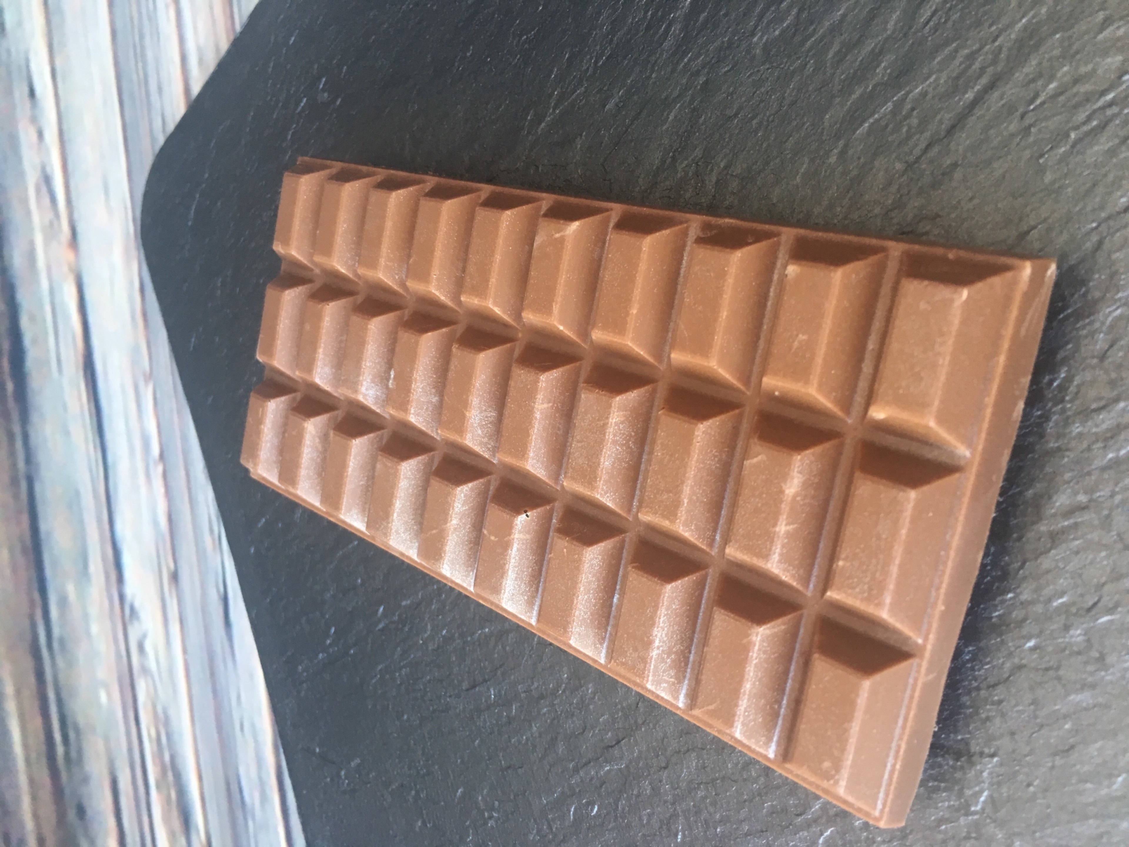 Фотография покупателя товара Форма для шоколада и конфет пластиковая «Шоколад тёмный», 7×15×1 см, цвет прозрачный - Фото 2