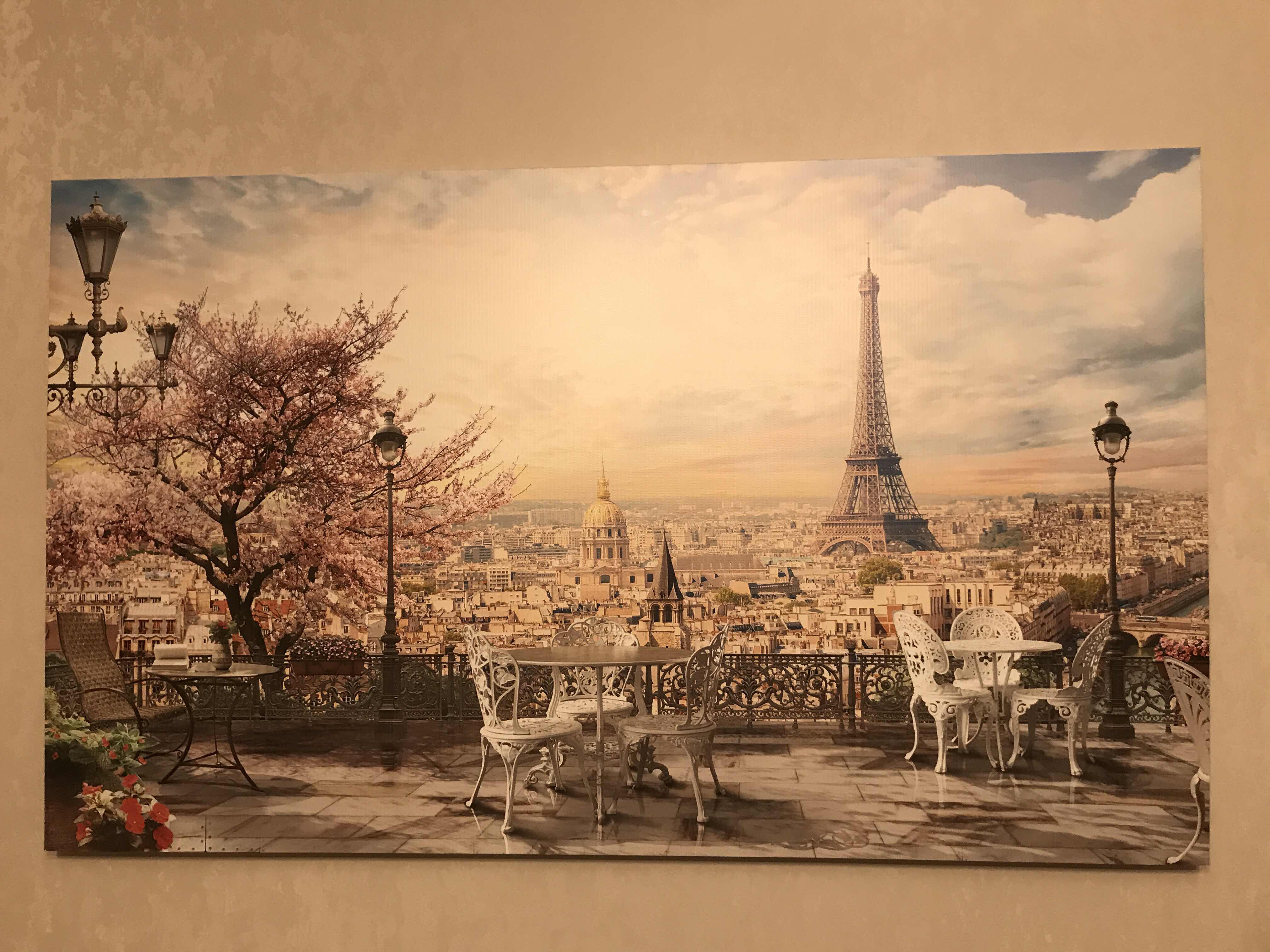 Фотография покупателя товара Картина на холсте "Гордость Парижа" 60*100 см - Фото 3