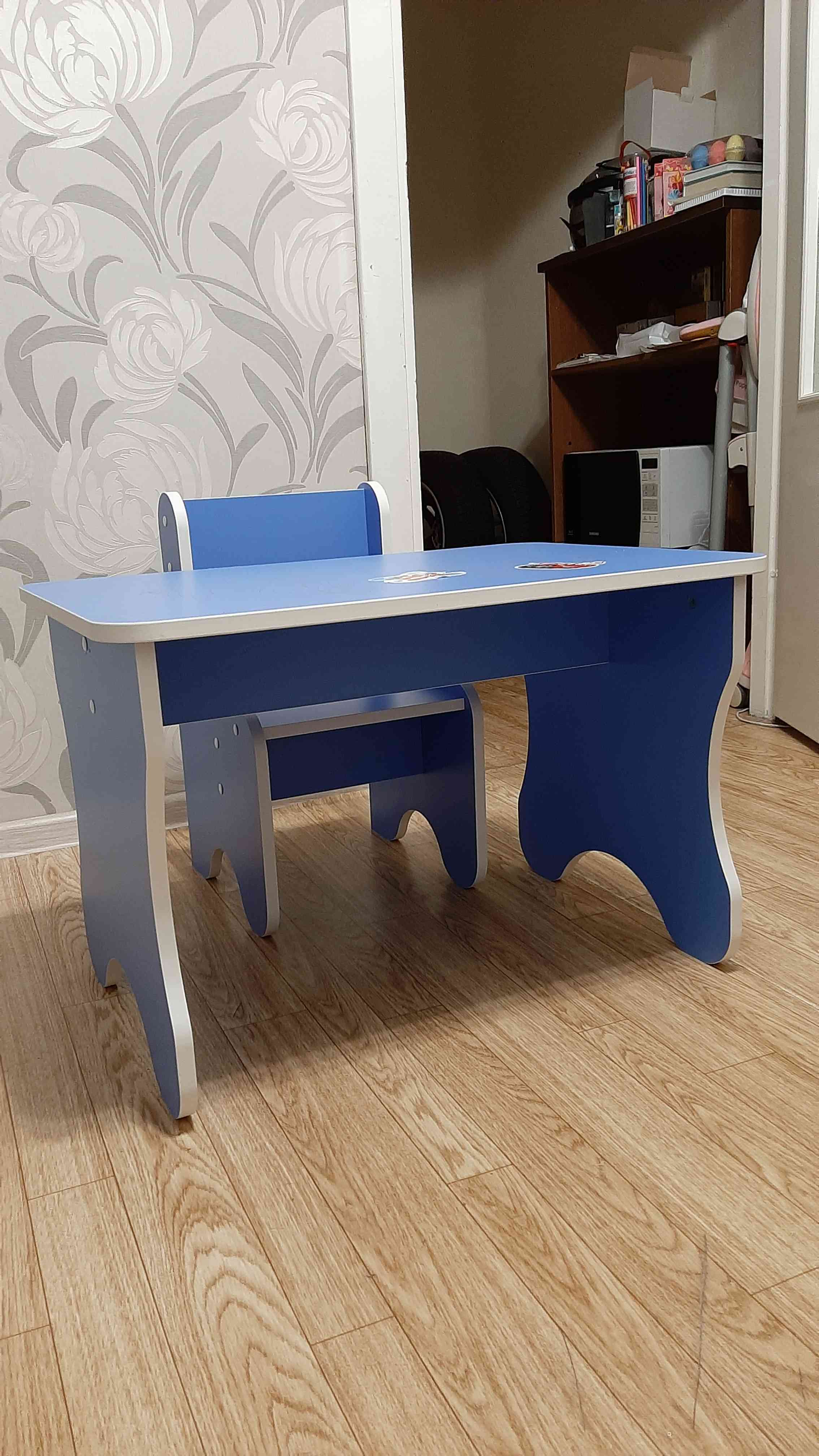 Фотография покупателя товара Комплект детской мебели «Лучший сыночек», цвет голубой - Фото 8