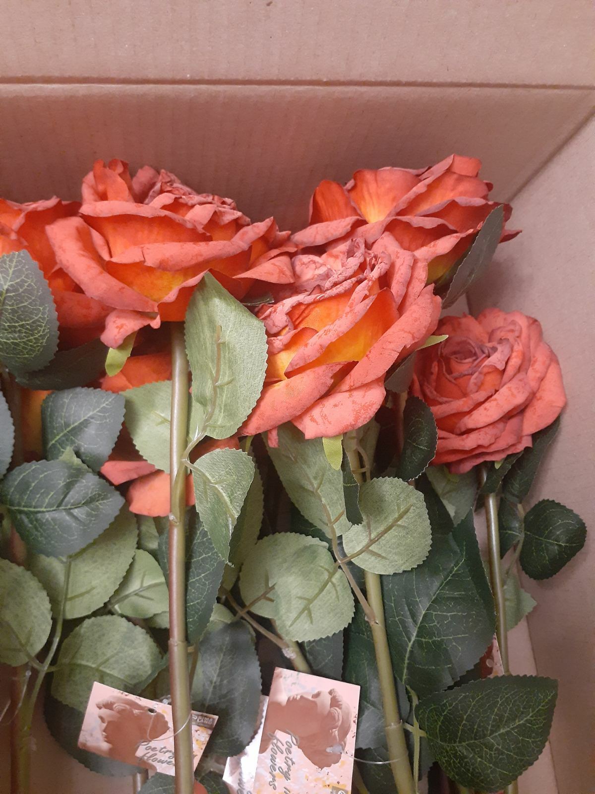 Фотография покупателя товара Цветы искусственные "Роза эстетик" 10х49 см, красный - Фото 4