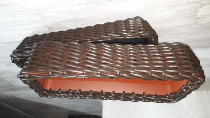 Фотография покупателя товара Ящик для рассады, 48×20×10 см, 8 л, пластик, цвет МИКС - Фото 1