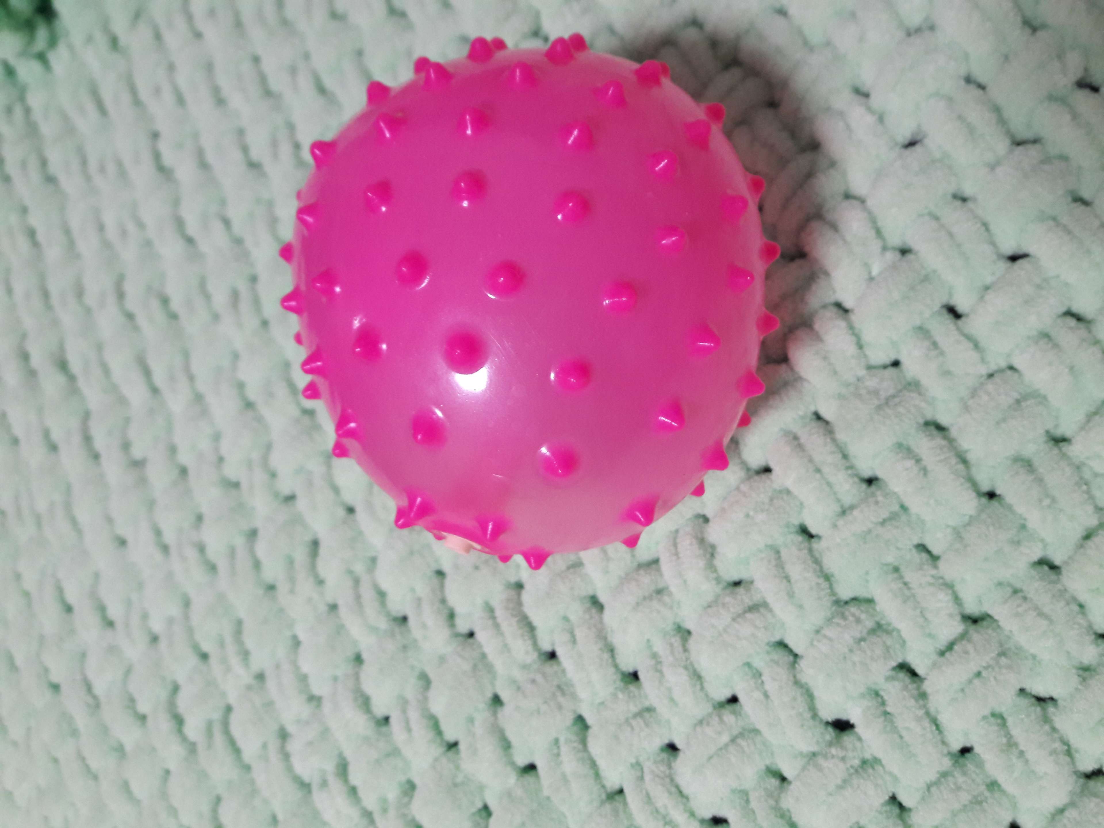 Фотография покупателя товара Мяч массажный, d=8 см, 15 г, цвет МИКС - Фото 15