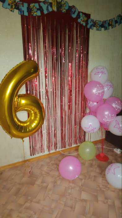Фотография покупателя товара Стойка для воздушных шаров с подставкой, на 11 шаров, цвет красный - Фото 52
