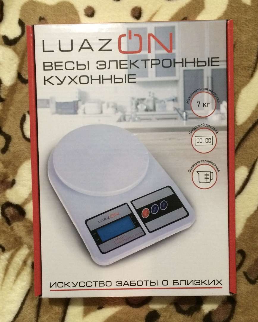 Фотография покупателя товара Весы кухонные Luazon LVK-704, электронные, до 7 кг, белые - Фото 45