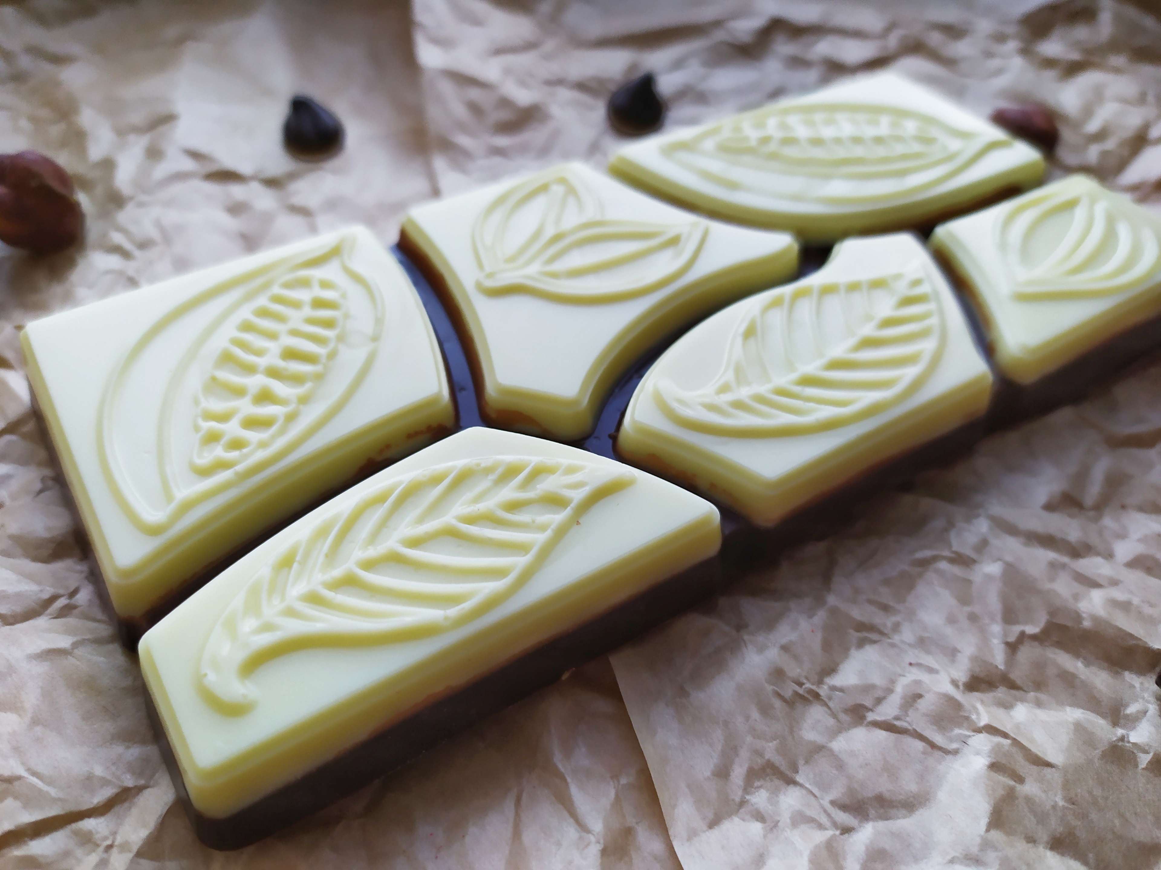 Фотография покупателя товара Форма для шоколада и конфет пластиковая «Какао дольки», 7×15×1 см, цвет прозрачный - Фото 7
