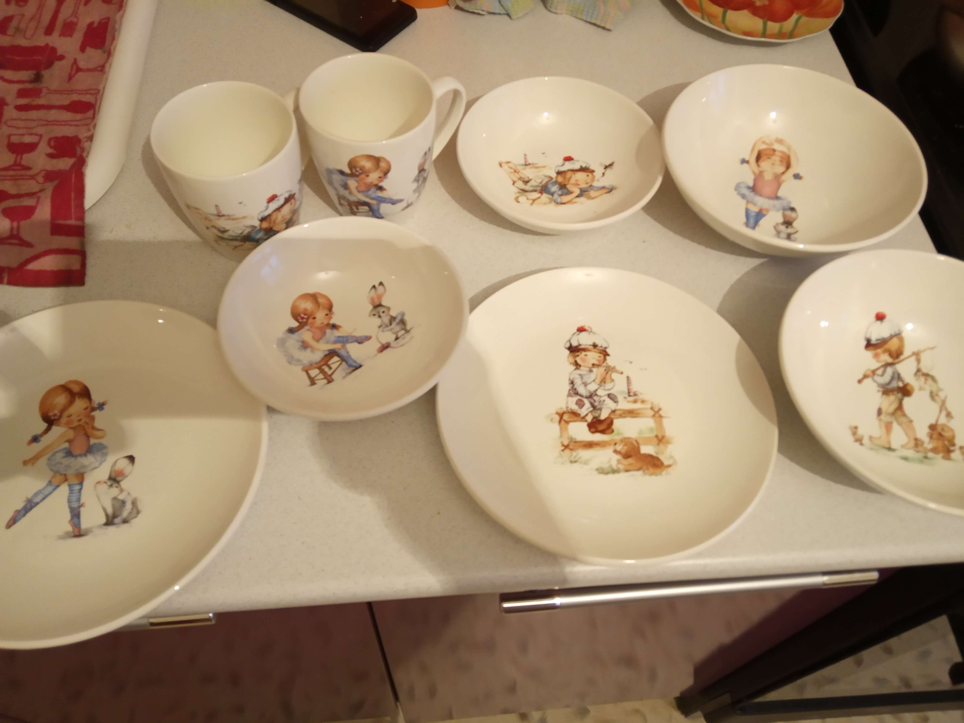 Фотография покупателя товара Набор посуды "Соната. Юнга", 4 предмета - Фото 2