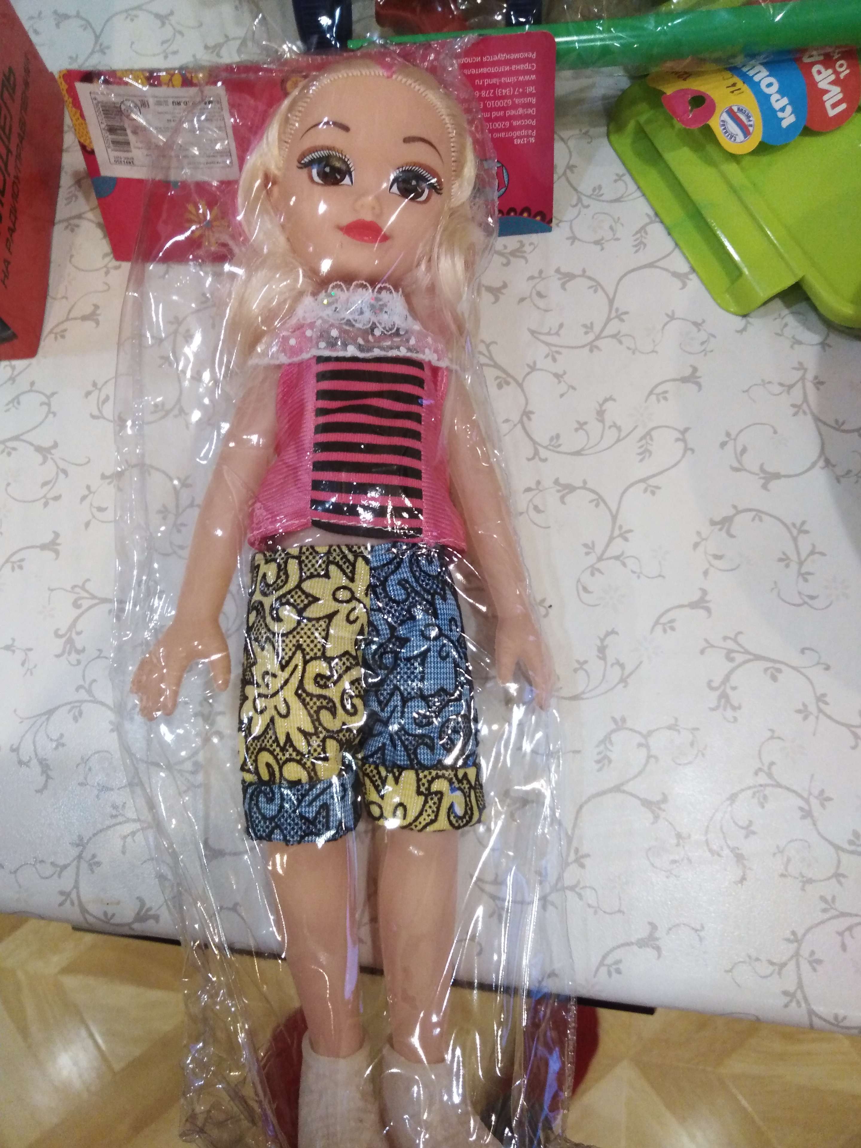Фотография покупателя товара Кукла «Валюша», русская озвучка, высота 32 см, МИКС - Фото 1