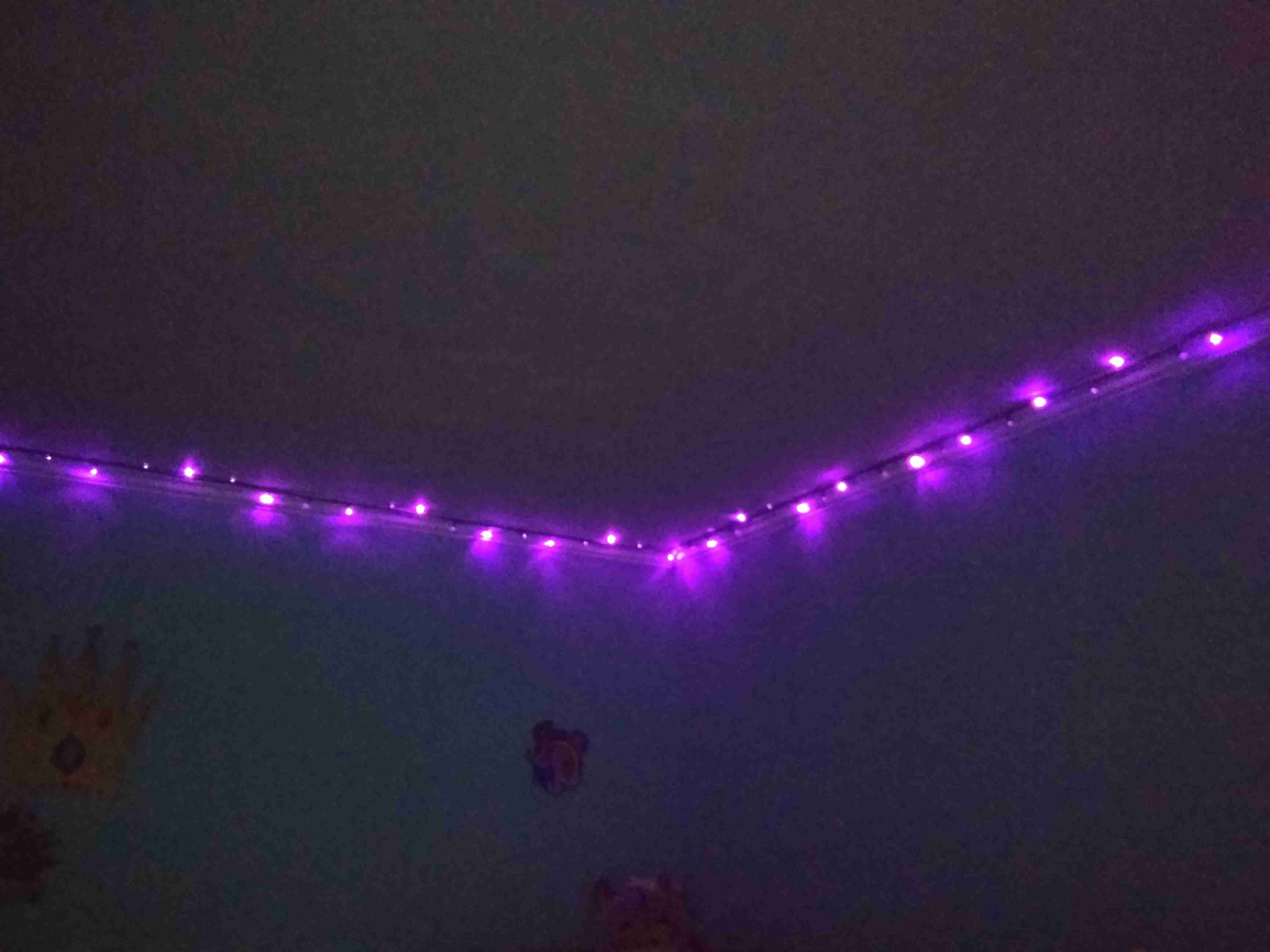 Фотография покупателя товара Гирлянда «Нить» 10 м, IP20, прозрачная нить, 100 LED, свечение фиолетовое, 8 режимов, 220 В - Фото 285