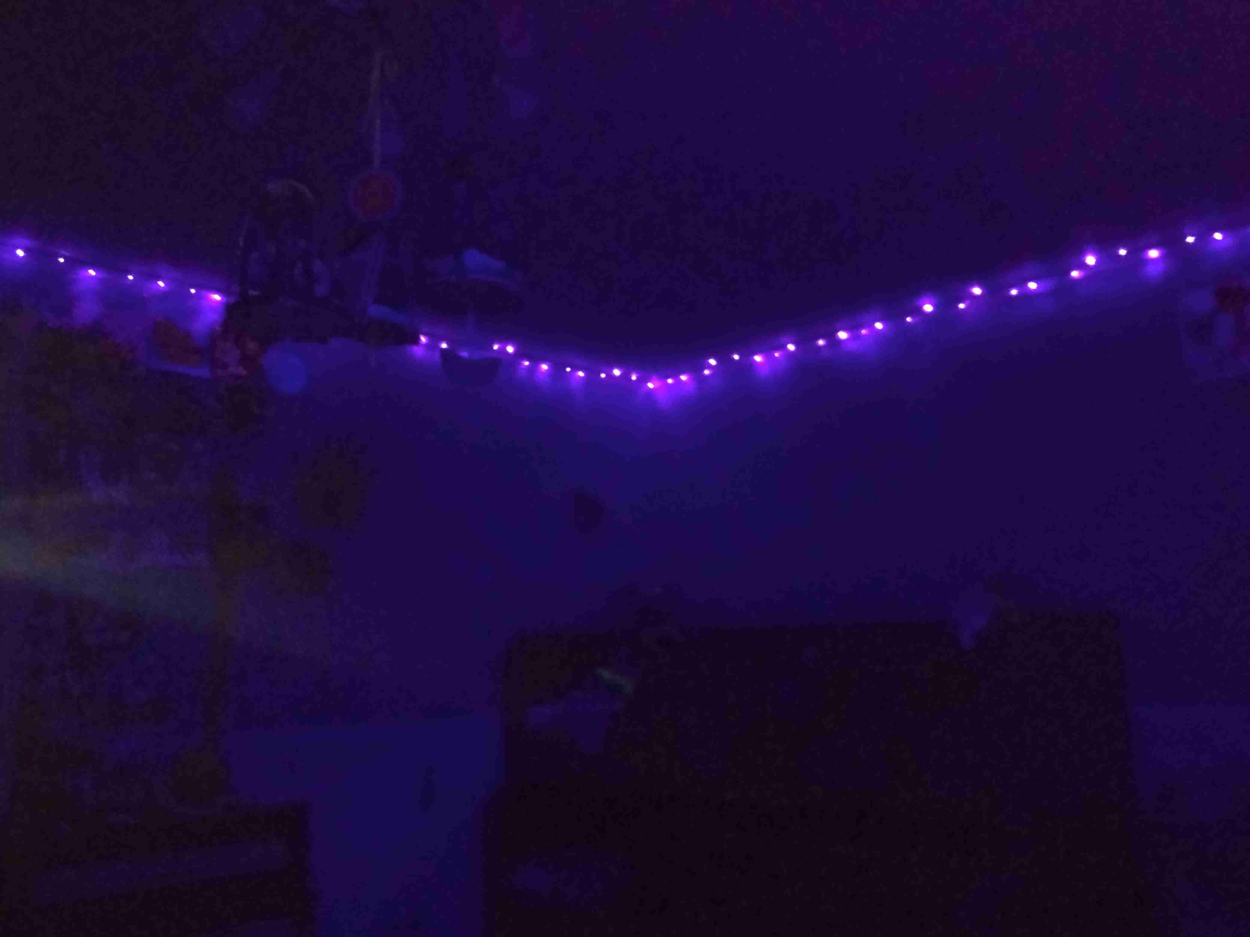 Фотография покупателя товара Гирлянда «Нить» 10 м, IP20, тёмная нить, 100 LED, свечение мульти, 8 режимов, 220 В - Фото 286
