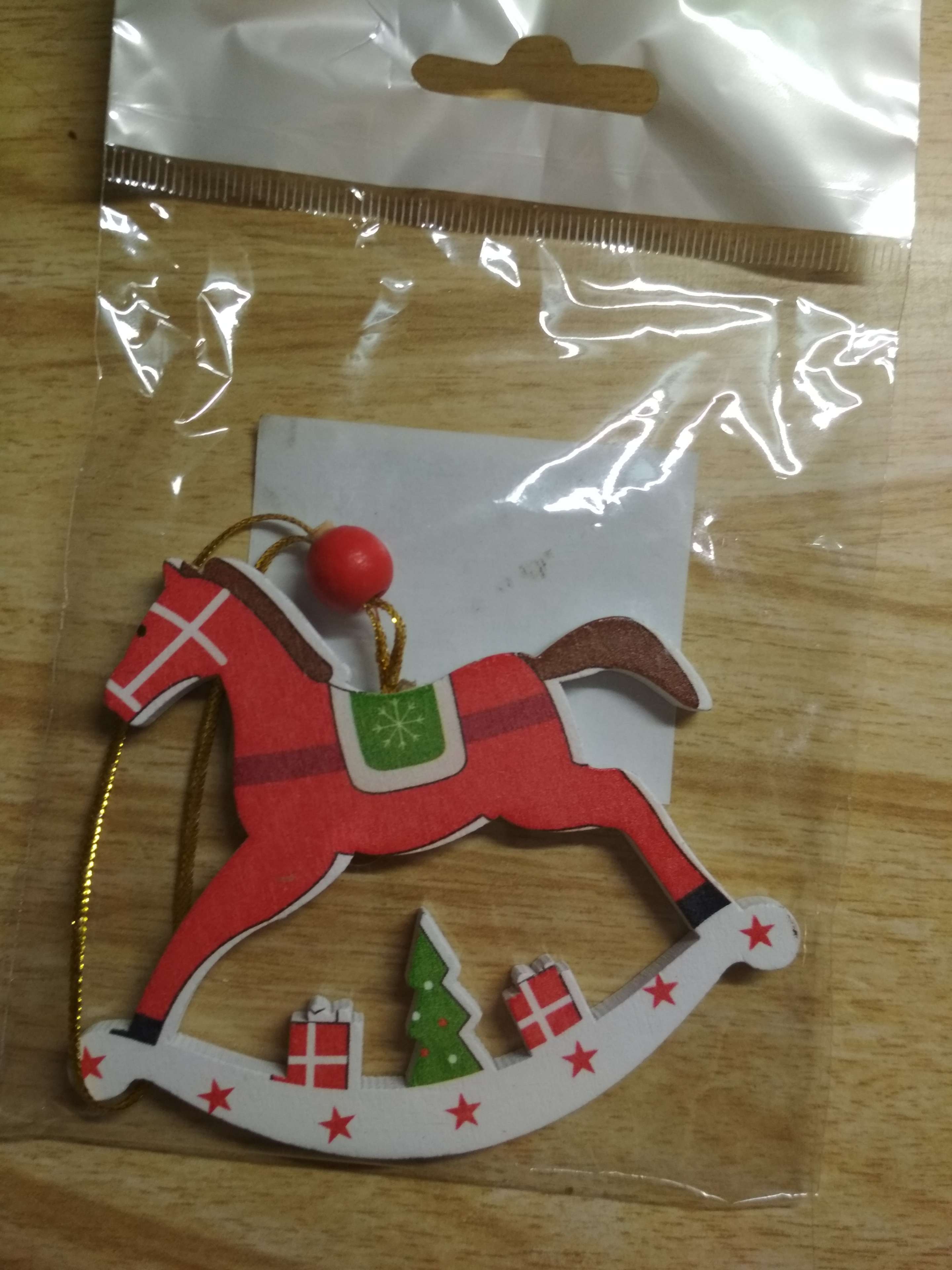 Фотография покупателя товара Подвеска новогодняя «Весёлая лошадка»