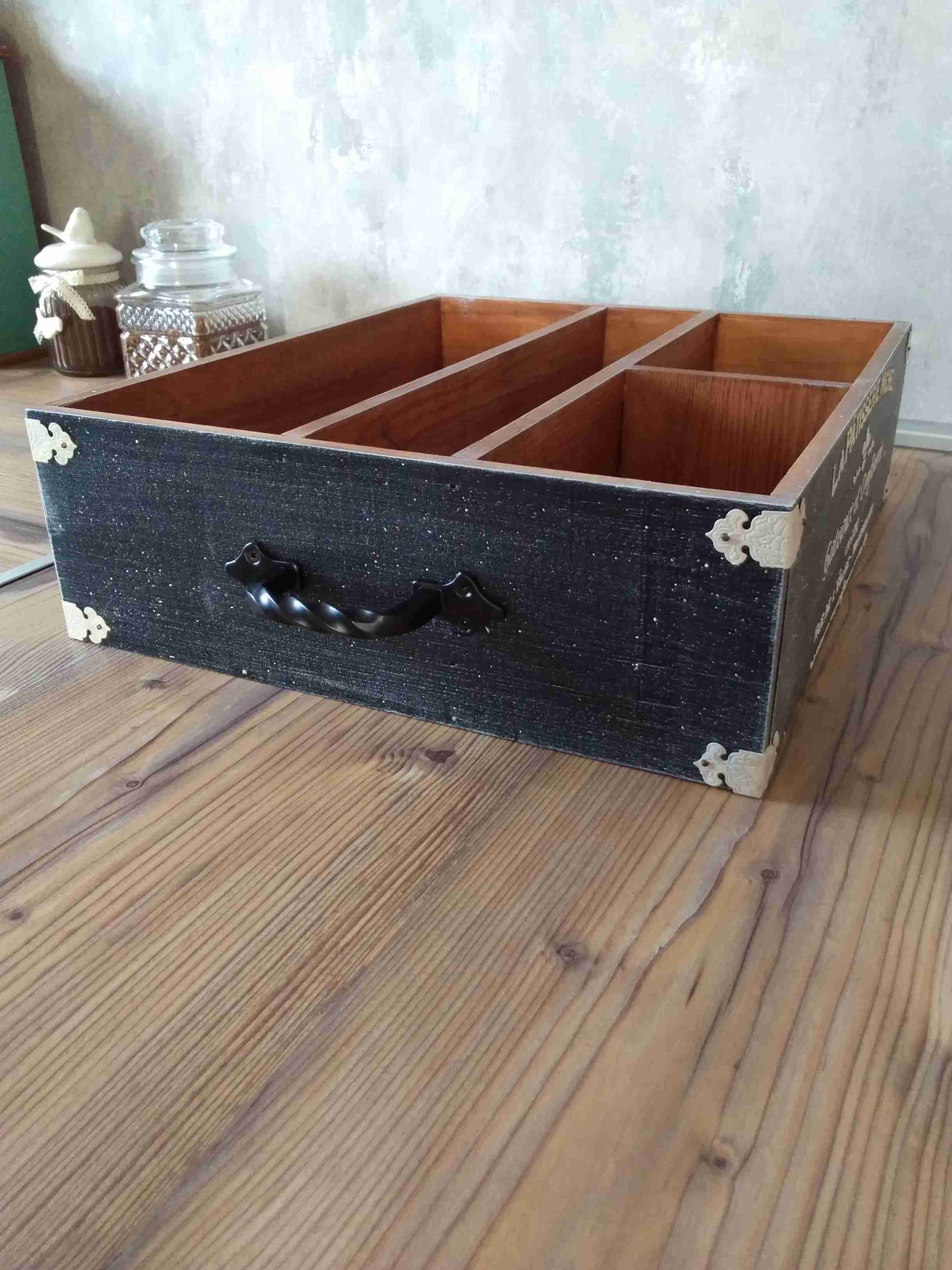 Фотография покупателя товара Ящик деревянный 34.5×30×10 см подарочный комодик - Фото 11