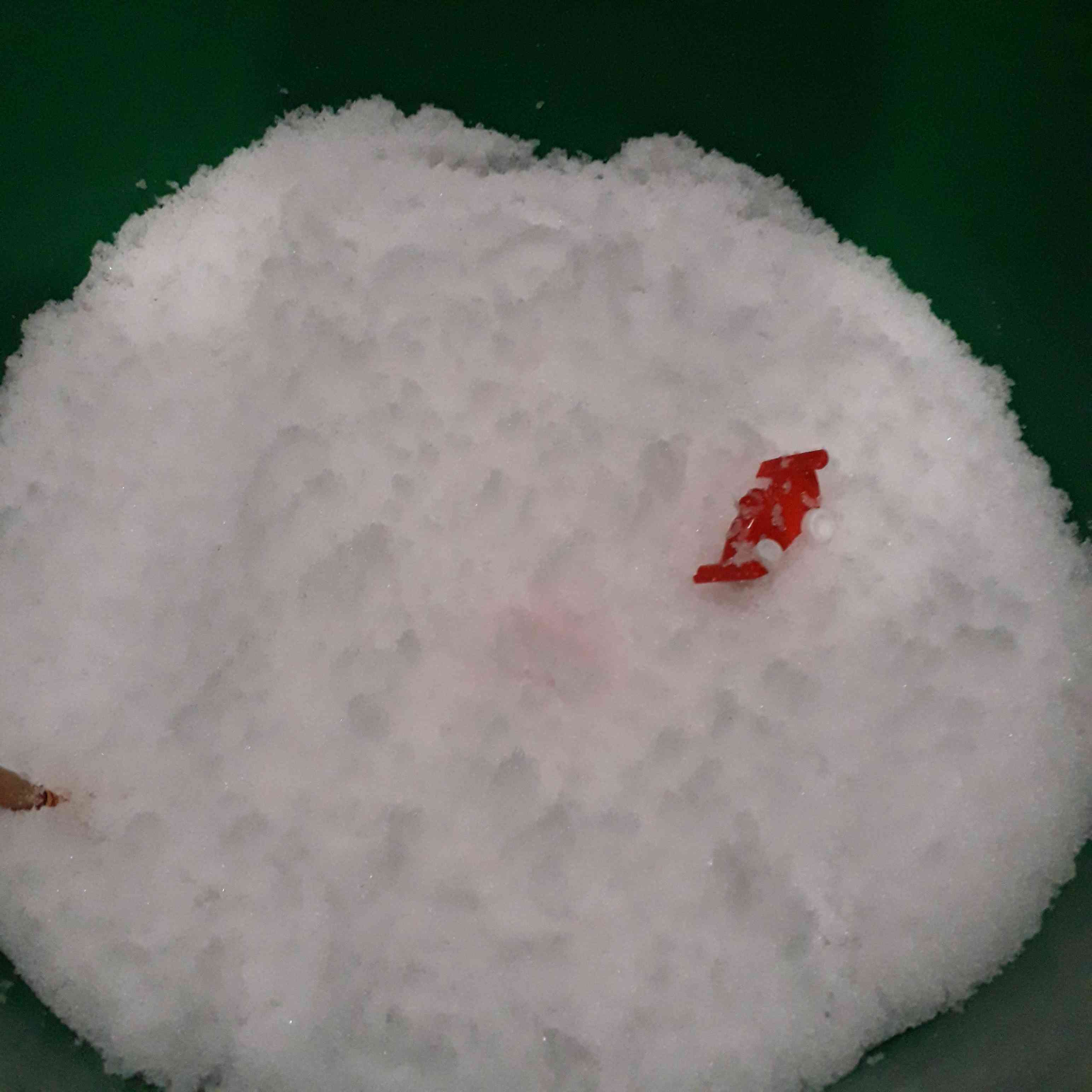 Фотография покупателя товара Снег растущий «Волшебный», 100 г - Фото 1