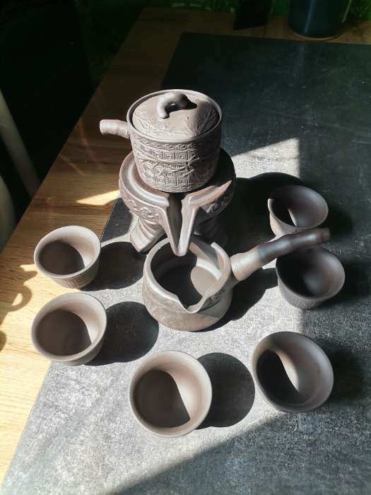 Фотография покупателя товара Набор для чайной церемонии 8 в 1, на 6 персон, пиала 60 мл, чайник 200 мл - Фото 4