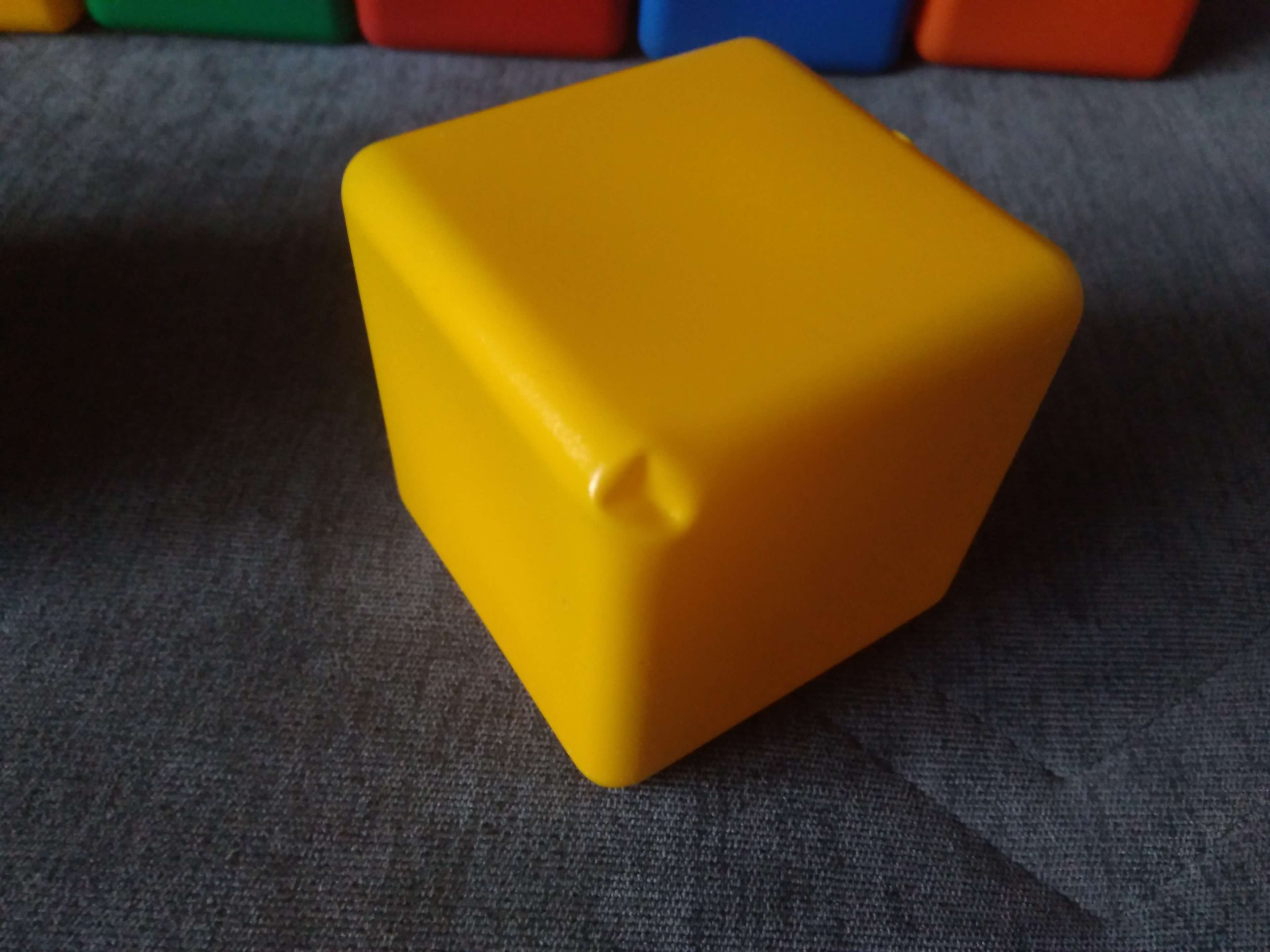 Фотография покупателя товара Набор цветных кубиков, 20 штук 6 х 6 см