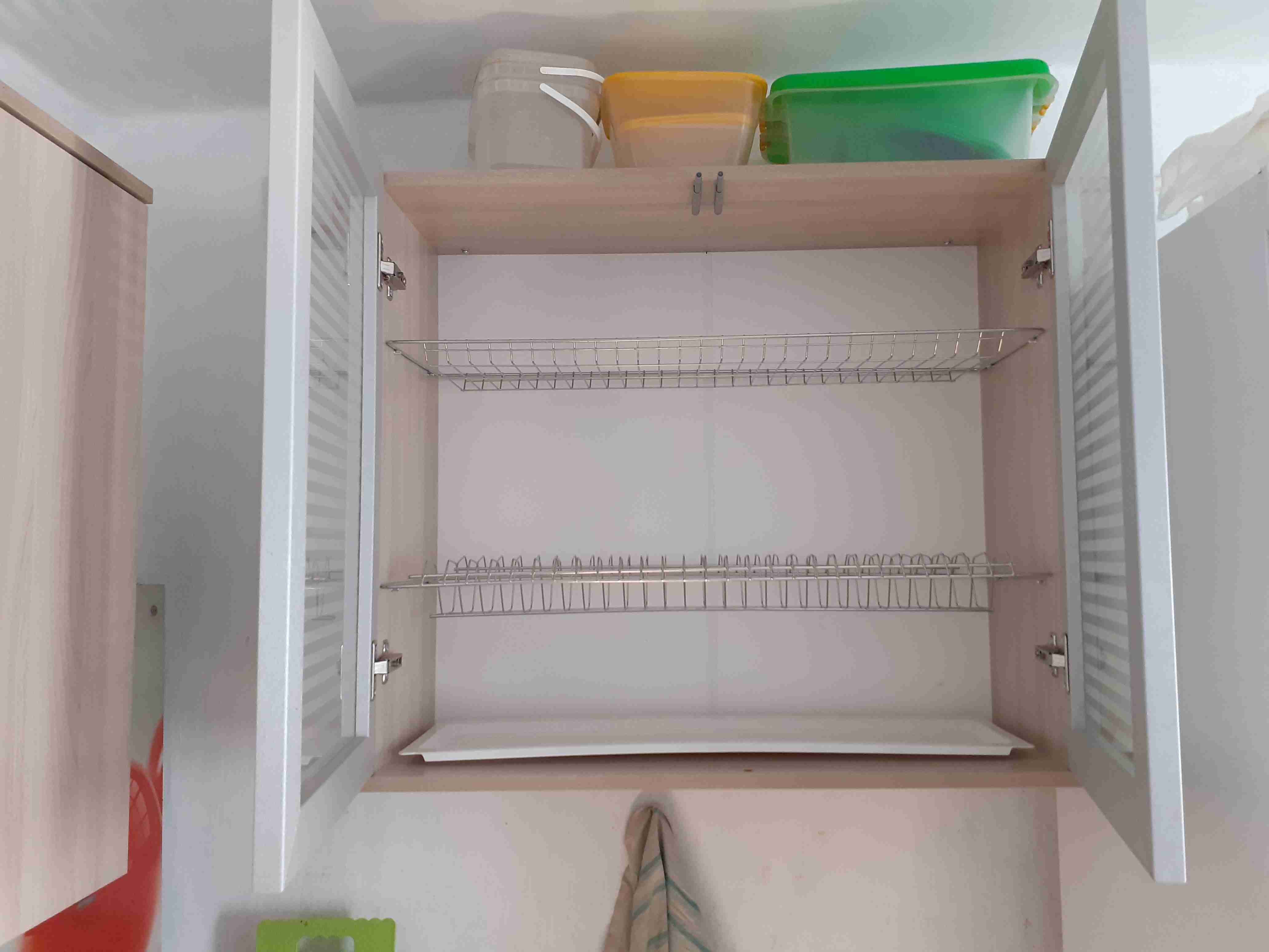 Фотография покупателя товара Комплект посудосушителей с поддоном для шкафа 80 см, 76,5×25,6 см, цвет хром - Фото 5