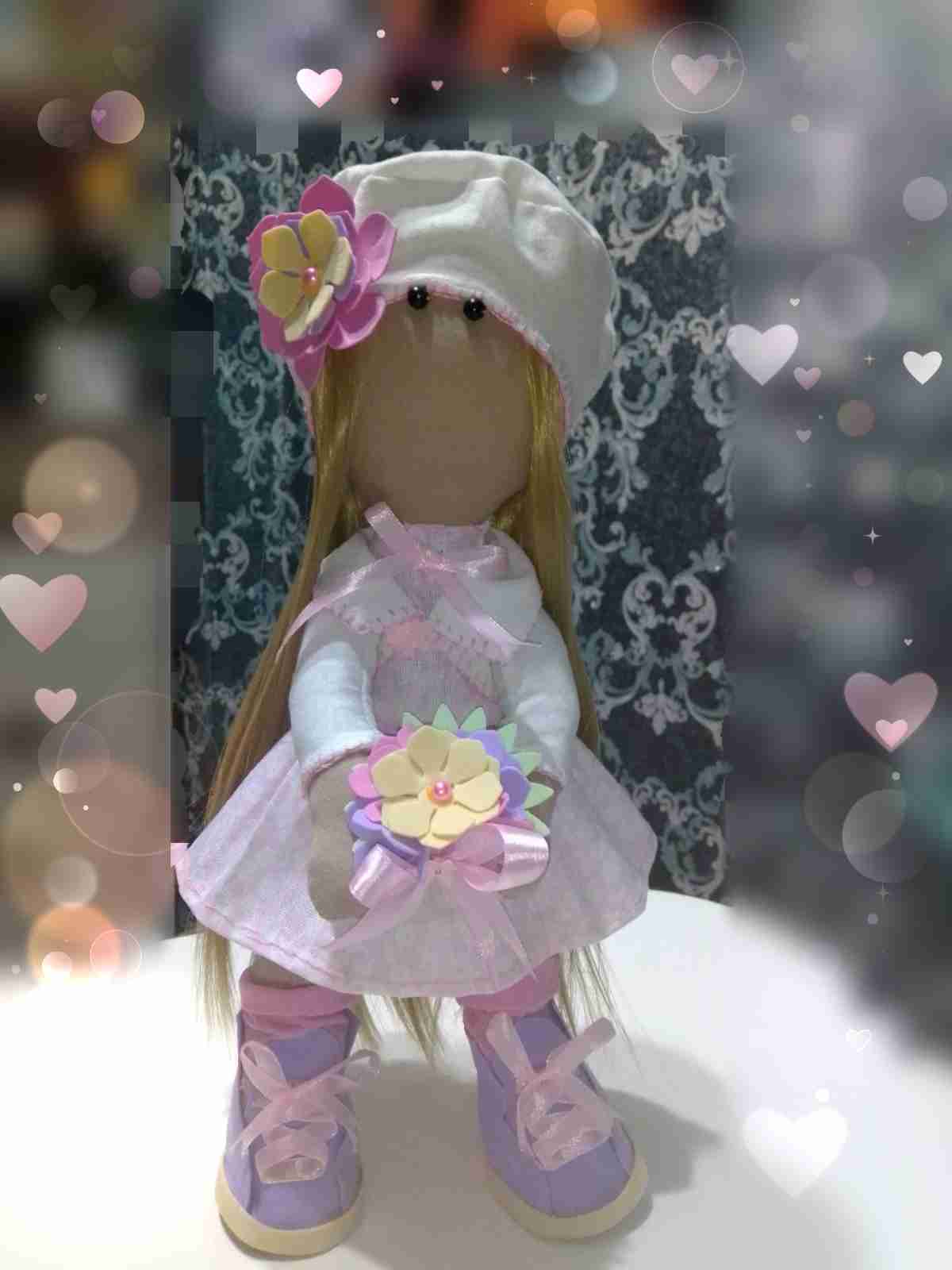 Фотография покупателя товара Набор для создания текстильной куклы  "Романтик" - Фото 1
