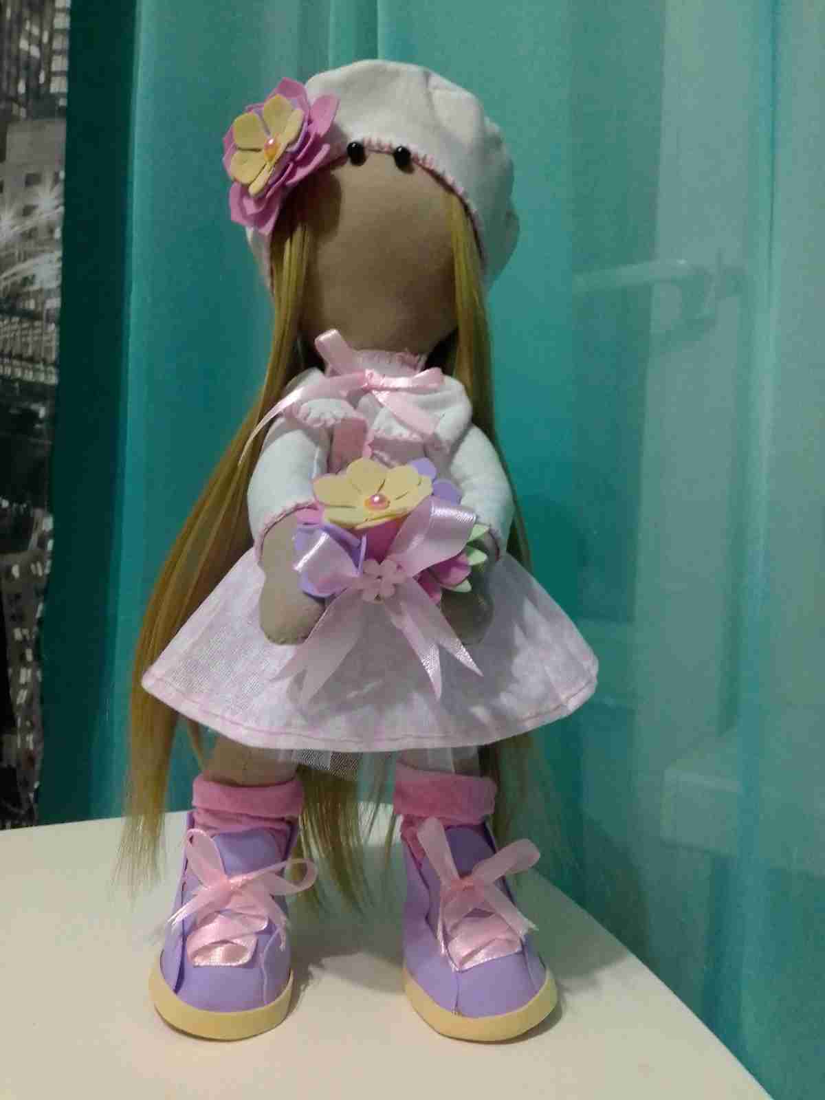 Фотография покупателя товара Набор для создания текстильной куклы  "Романтик" - Фото 2