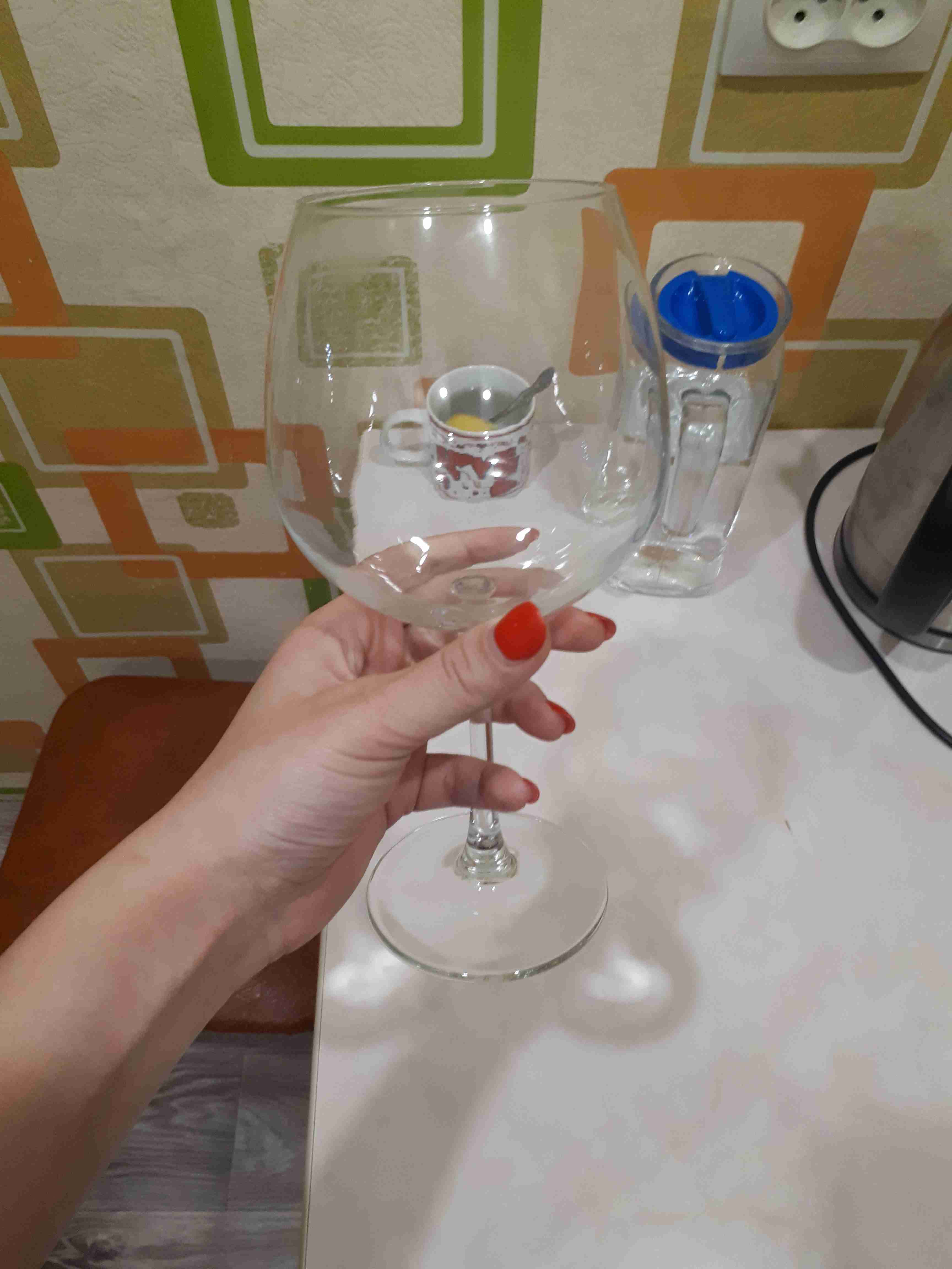 Фотография покупателя товара Бокал для вина стеклянный Enoteca, 780 мл - Фото 7
