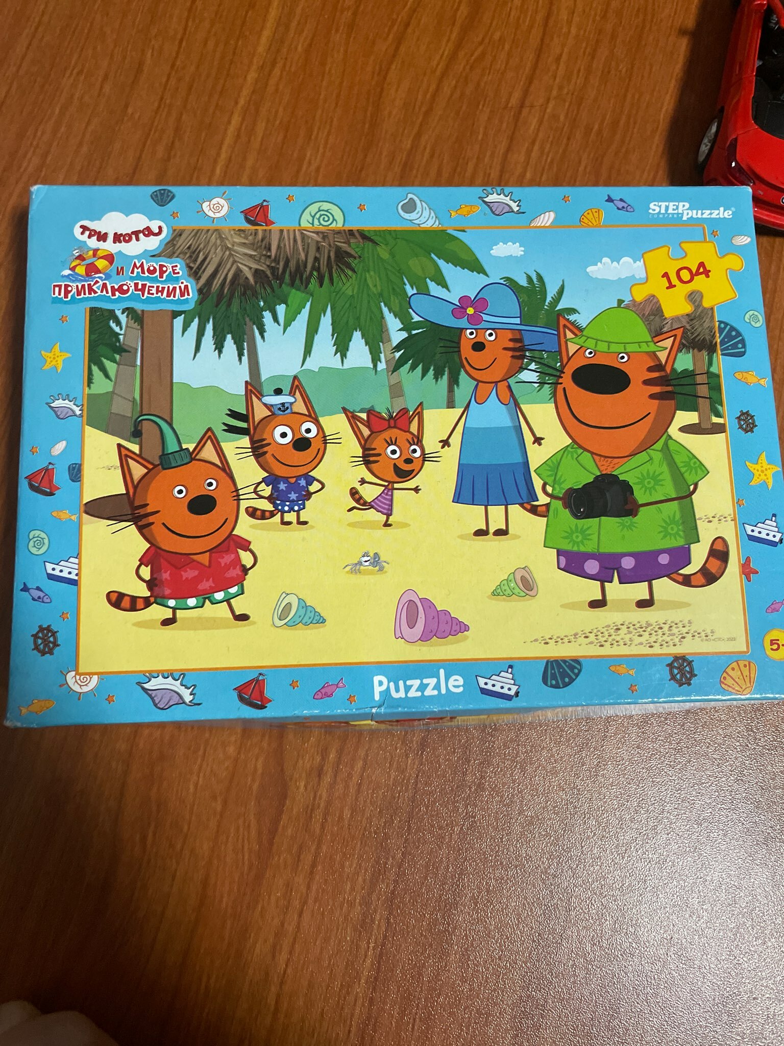 Фотография покупателя товара Пазл «Три кота», 104 элемента - Фото 1