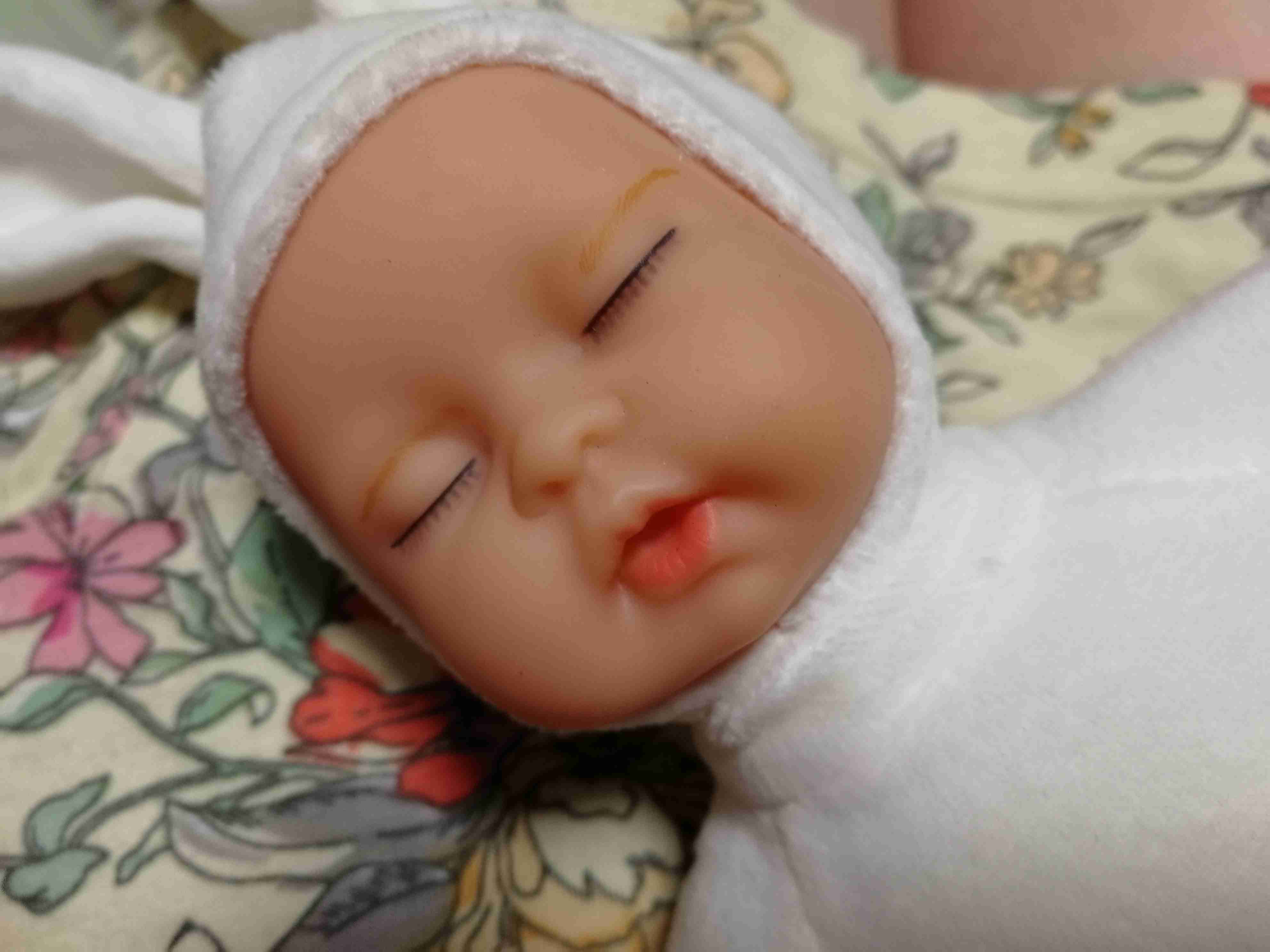 Фотография покупателя товара Мягкая игрушка «Кукла в костюме зайки», закрытые глазки, цвета МИКС - Фото 4