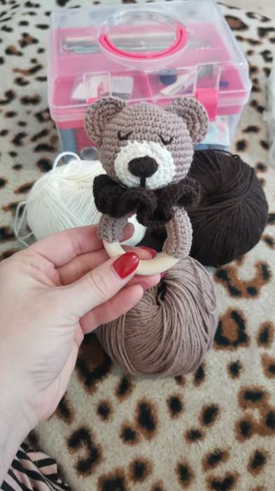 Фотография покупателя товара Кольца деревянные d=20 мм (набор 15 шт) без покрытия - Фото 5