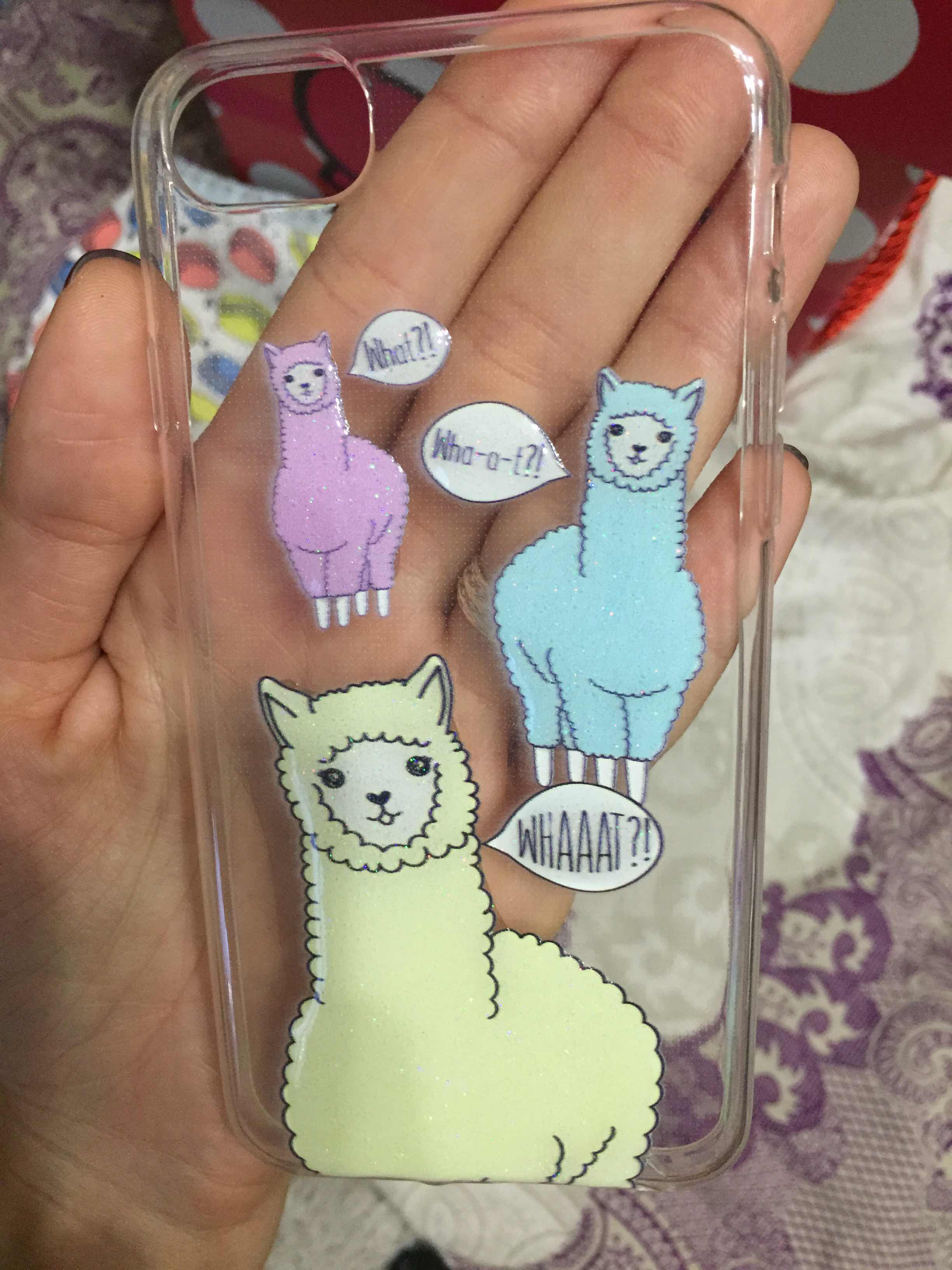 Фотография покупателя товара Чехол для телефона iPhone 6, 6S, 7 с эпоксидными элементами What?, 6.5 × 14 см - Фото 3