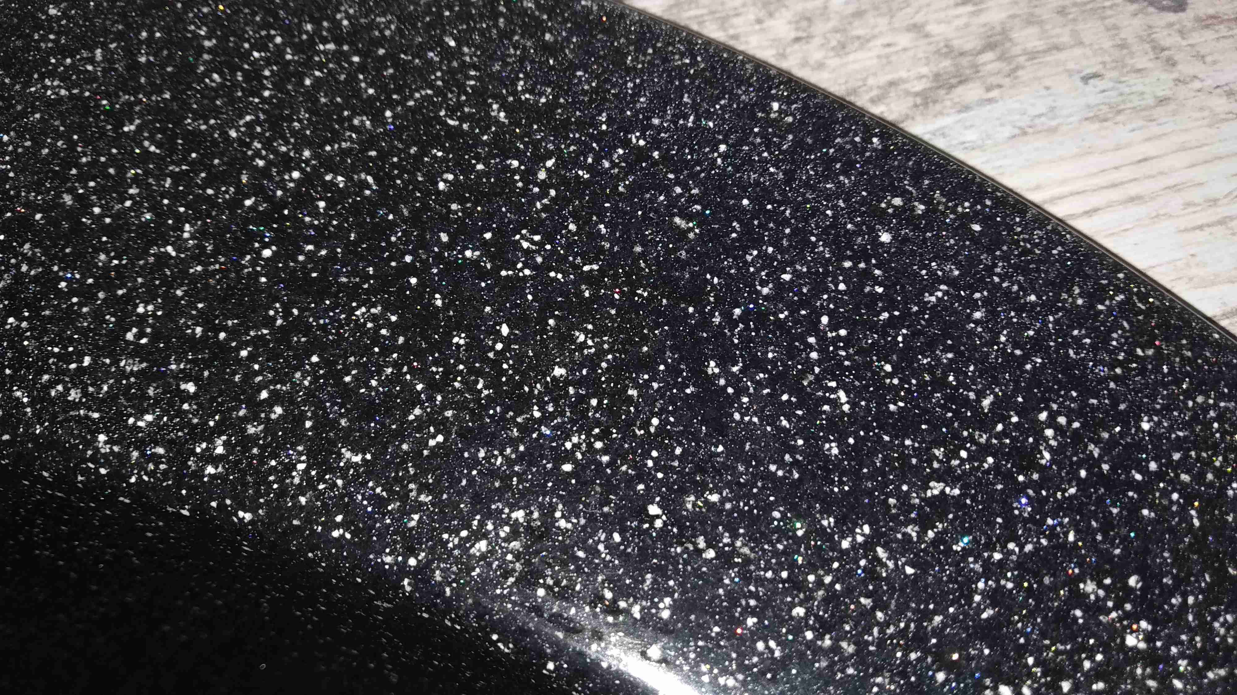 Фотография покупателя товара Мойка кухонная из камня MARRBAXX Виктори Z30Q4, d=475 мм, глубина 18 см, глянцевая, черная - Фото 9