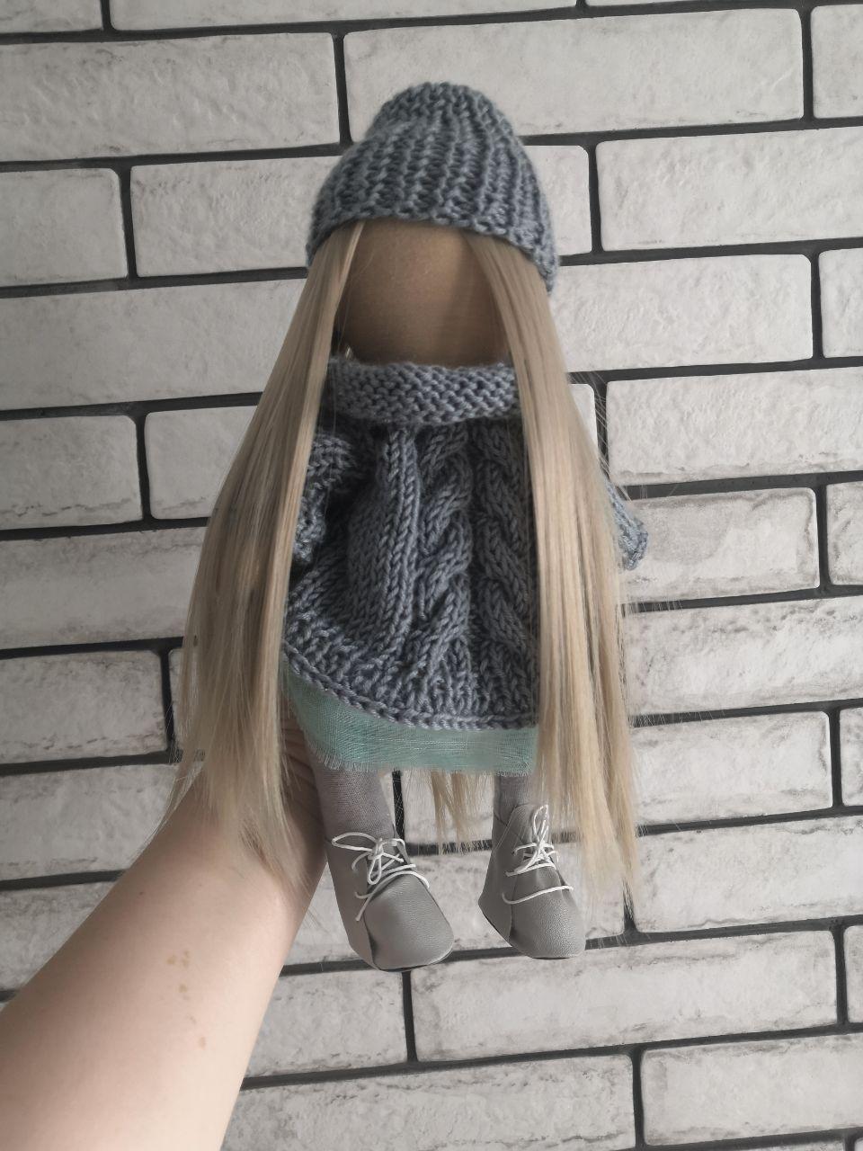 Фотография покупателя товара Набор для шитья. Интерьерная кукла «Лика», 30 см