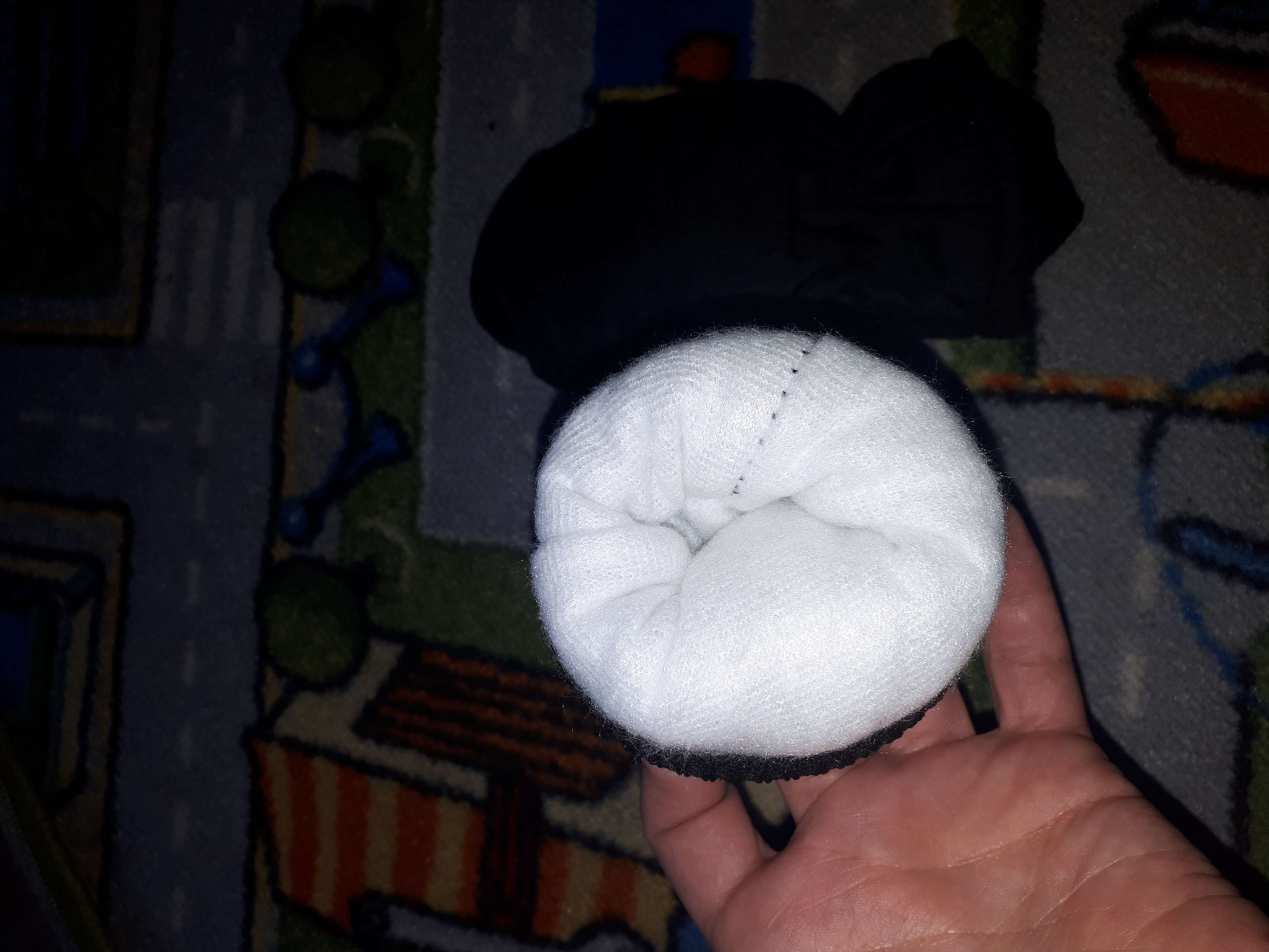 Фотография покупателя товара Варежки зимние MINAKU, размер 14 (3-4 года), цвет чёрный - Фото 2